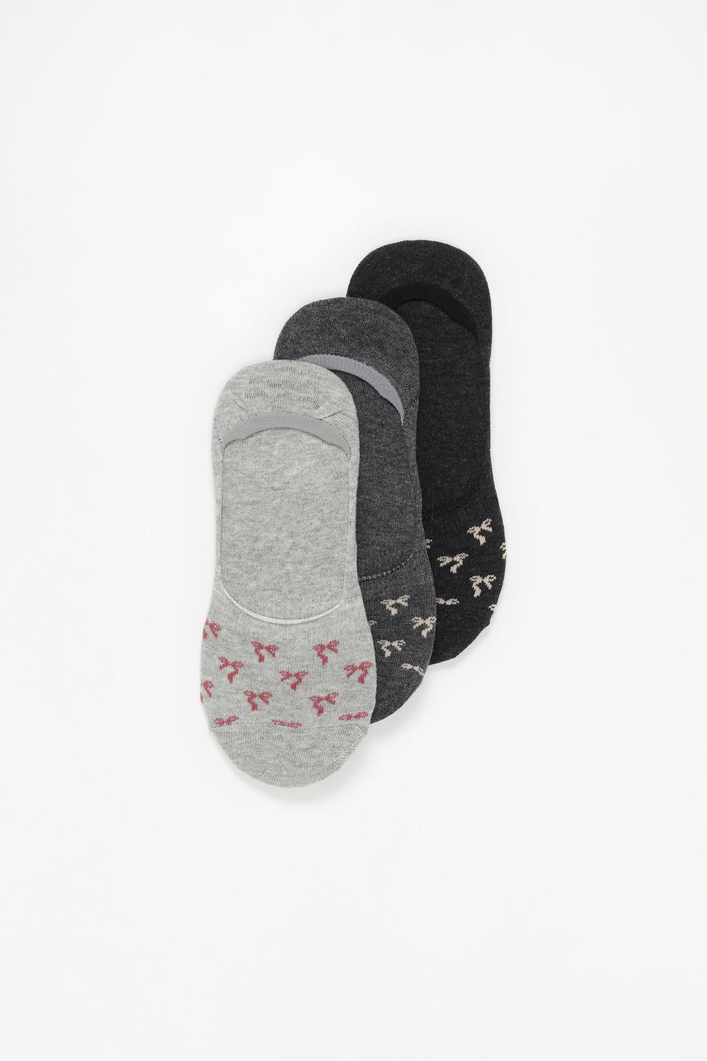 3-Pack of invisible socks