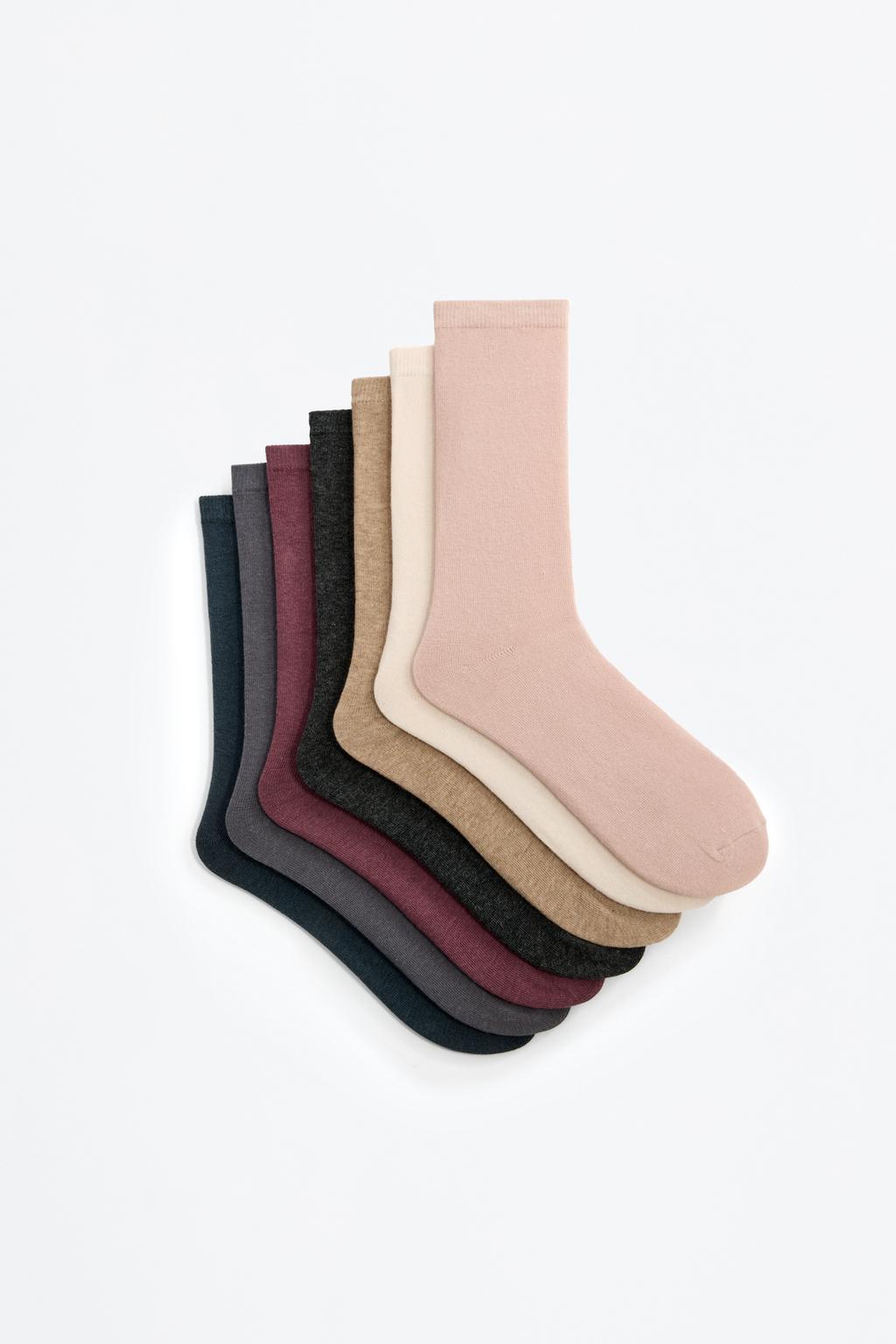 7'li basic uzun çorap paketi