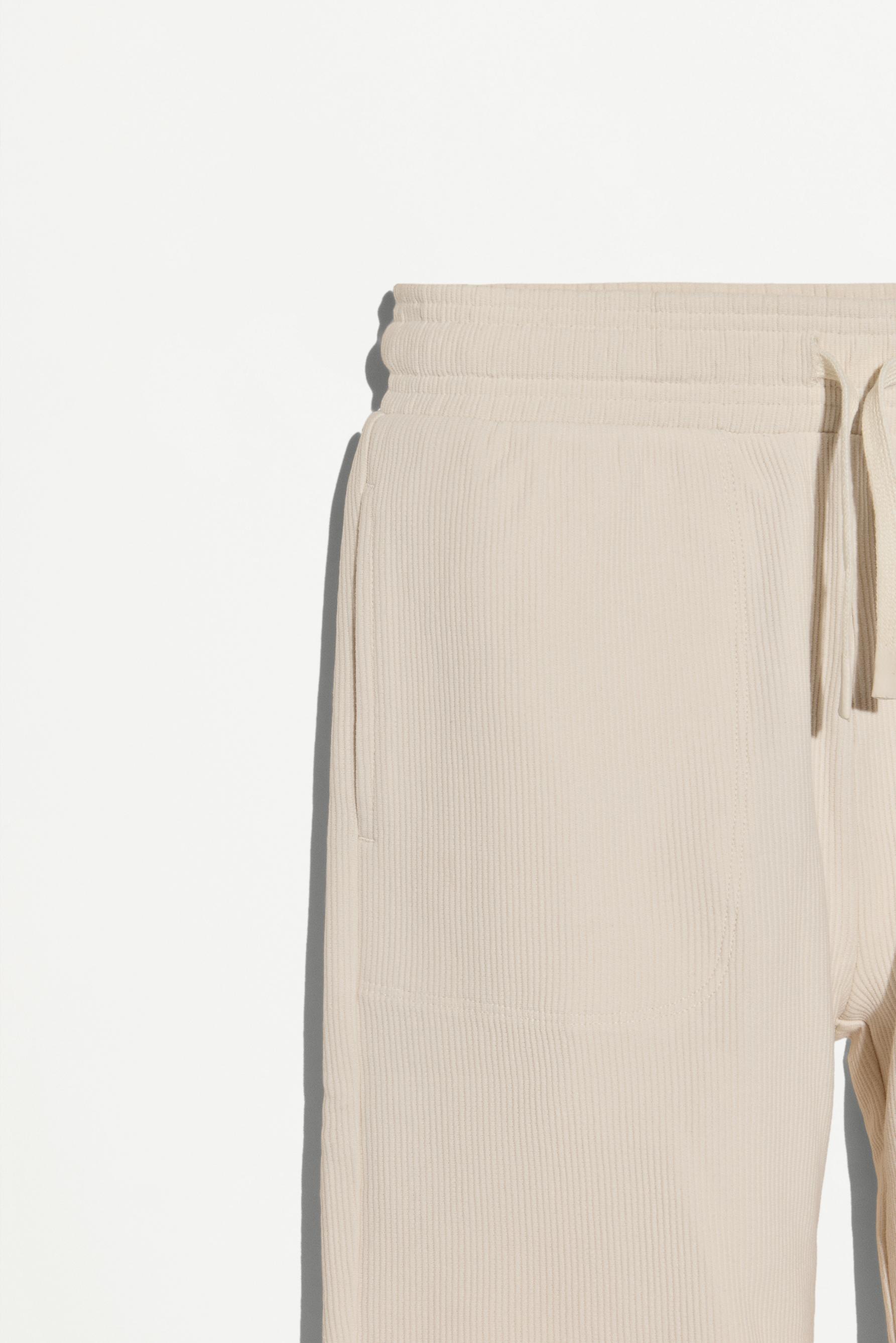 Ottoman Bermuda shorts — ECRU
