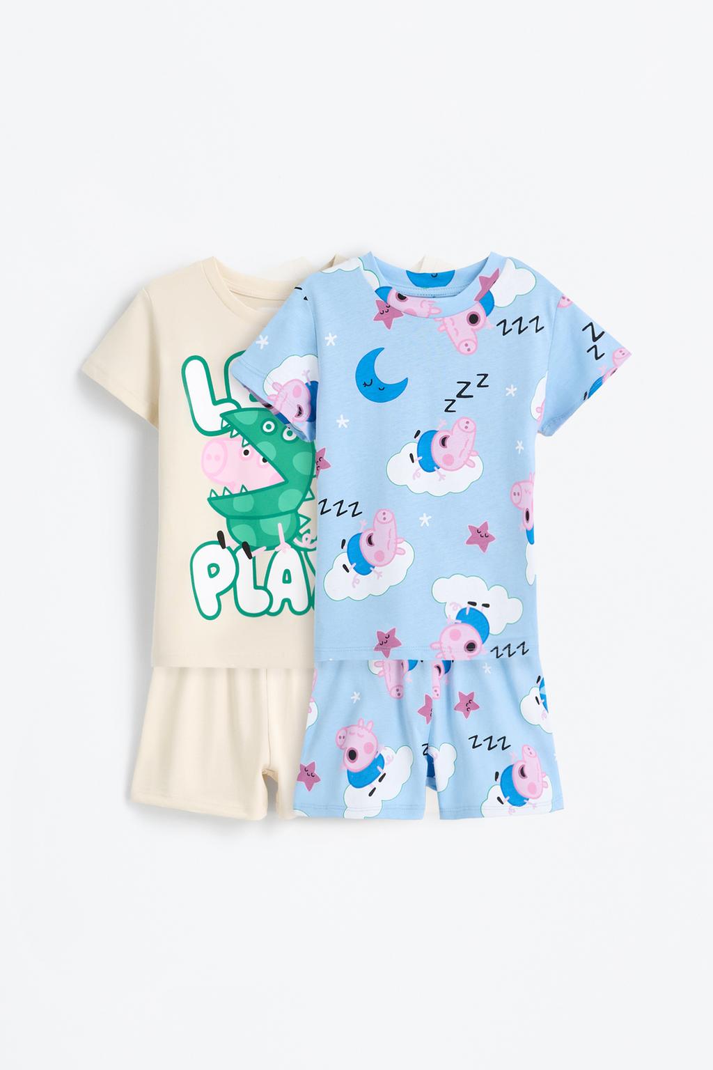 Pack of 2 Peppa Pig™ sleepsuits