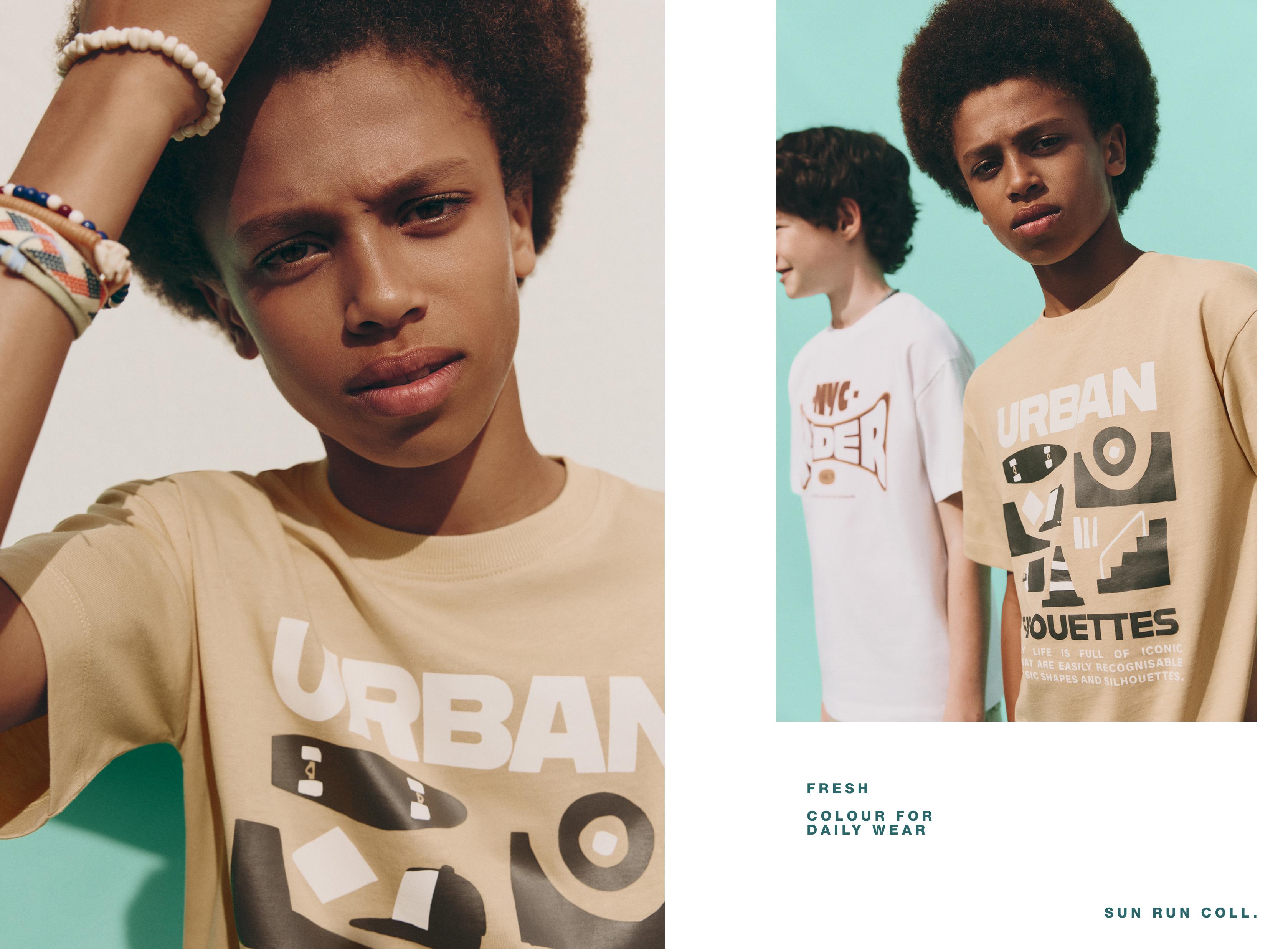 Printed T-shirt — MUSTARD