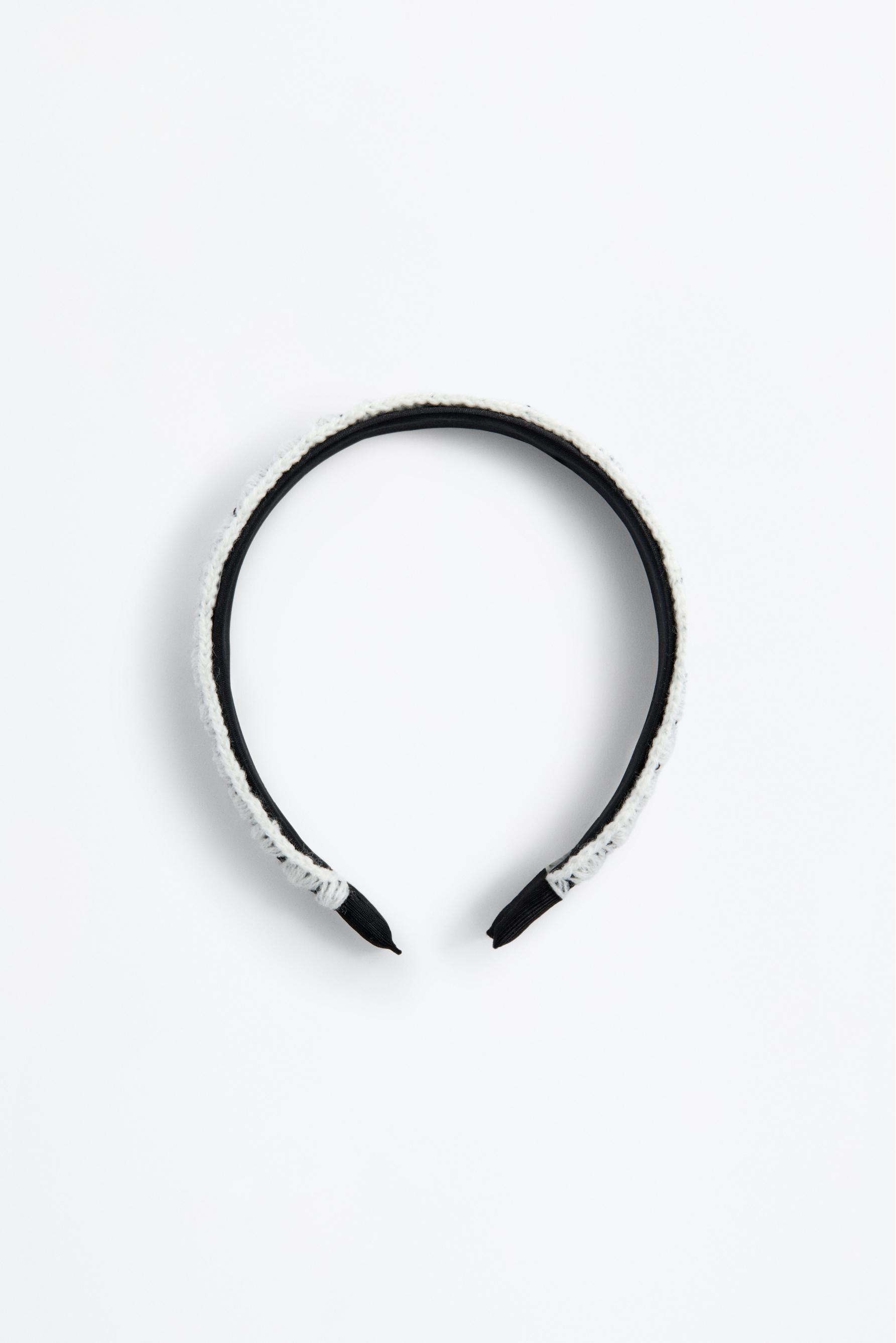Diadema ancha crochet