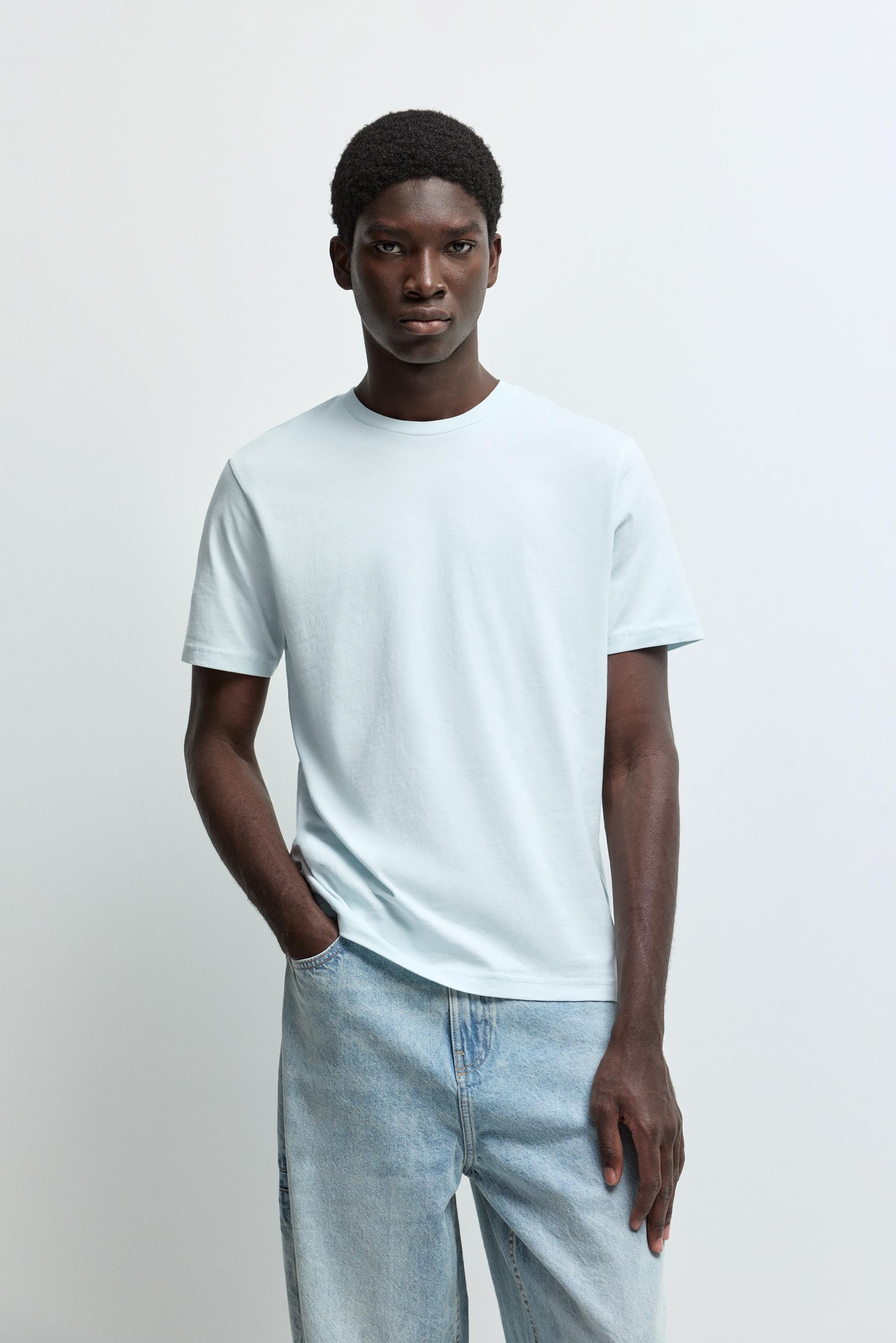 Basic T-shirt — FADED NAVY