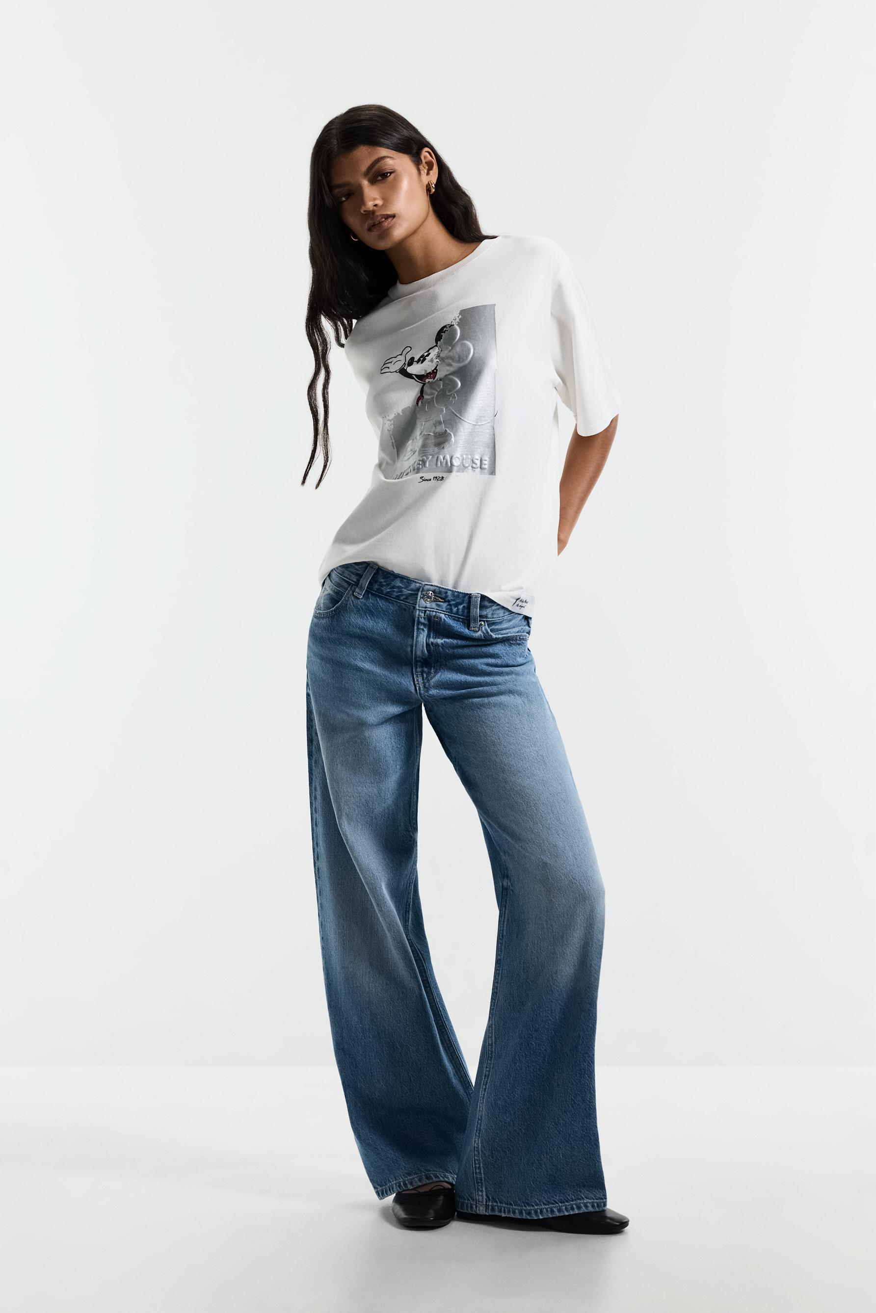 Metallic Mickey Mouse ©Disney T-shirt — OFF WHITE