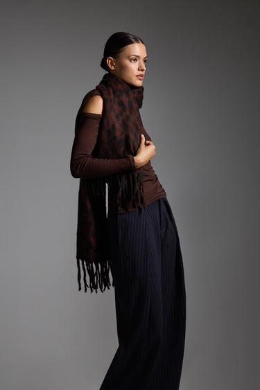 Leopard print scarf — LEOPARD PRINT 1