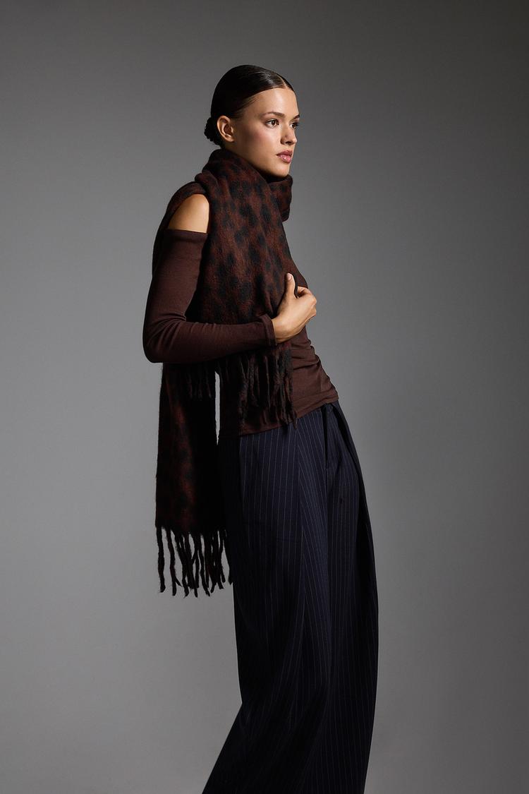 Leopard print scarf — LEOPARD PRINT