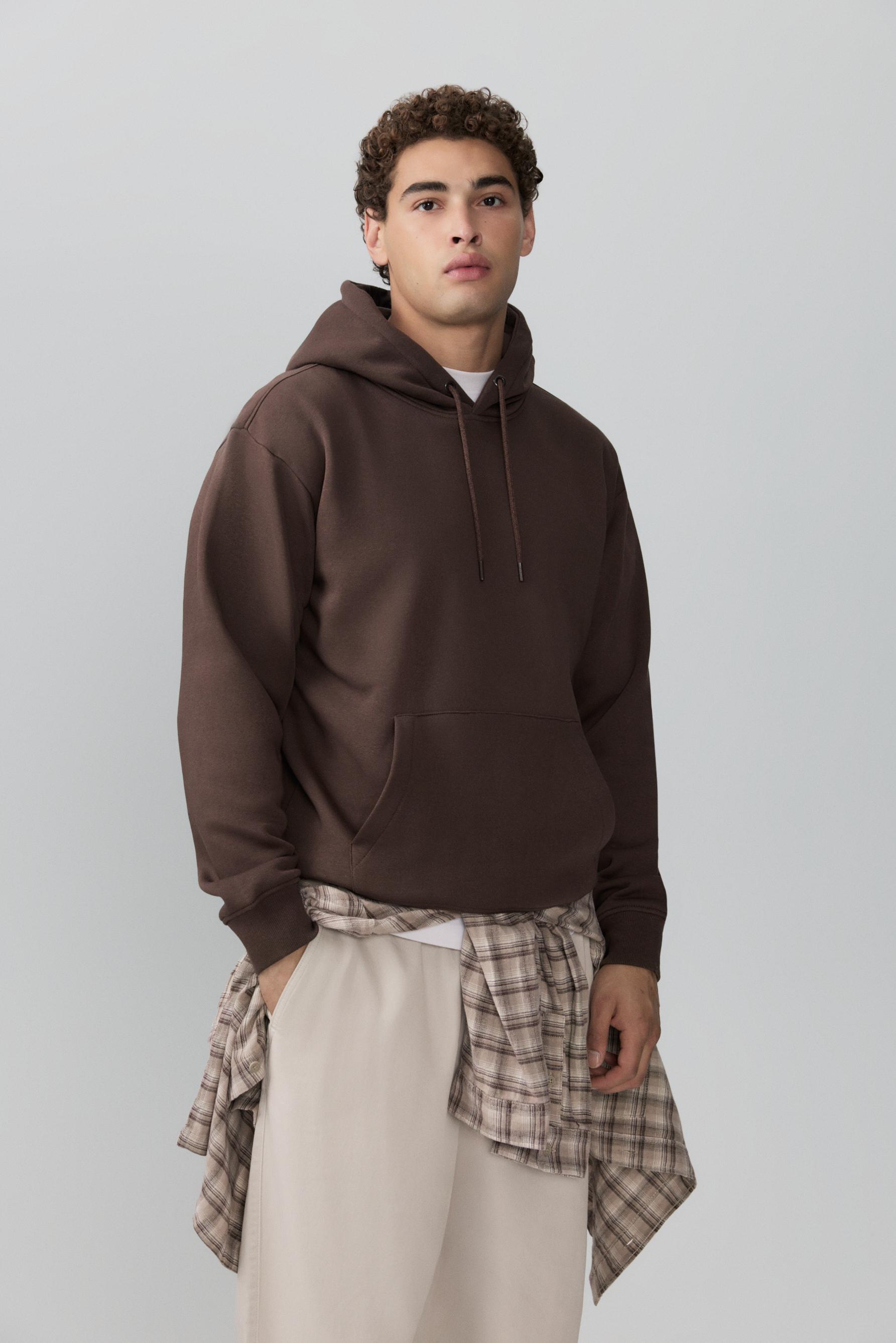 Sudadera básica capucha