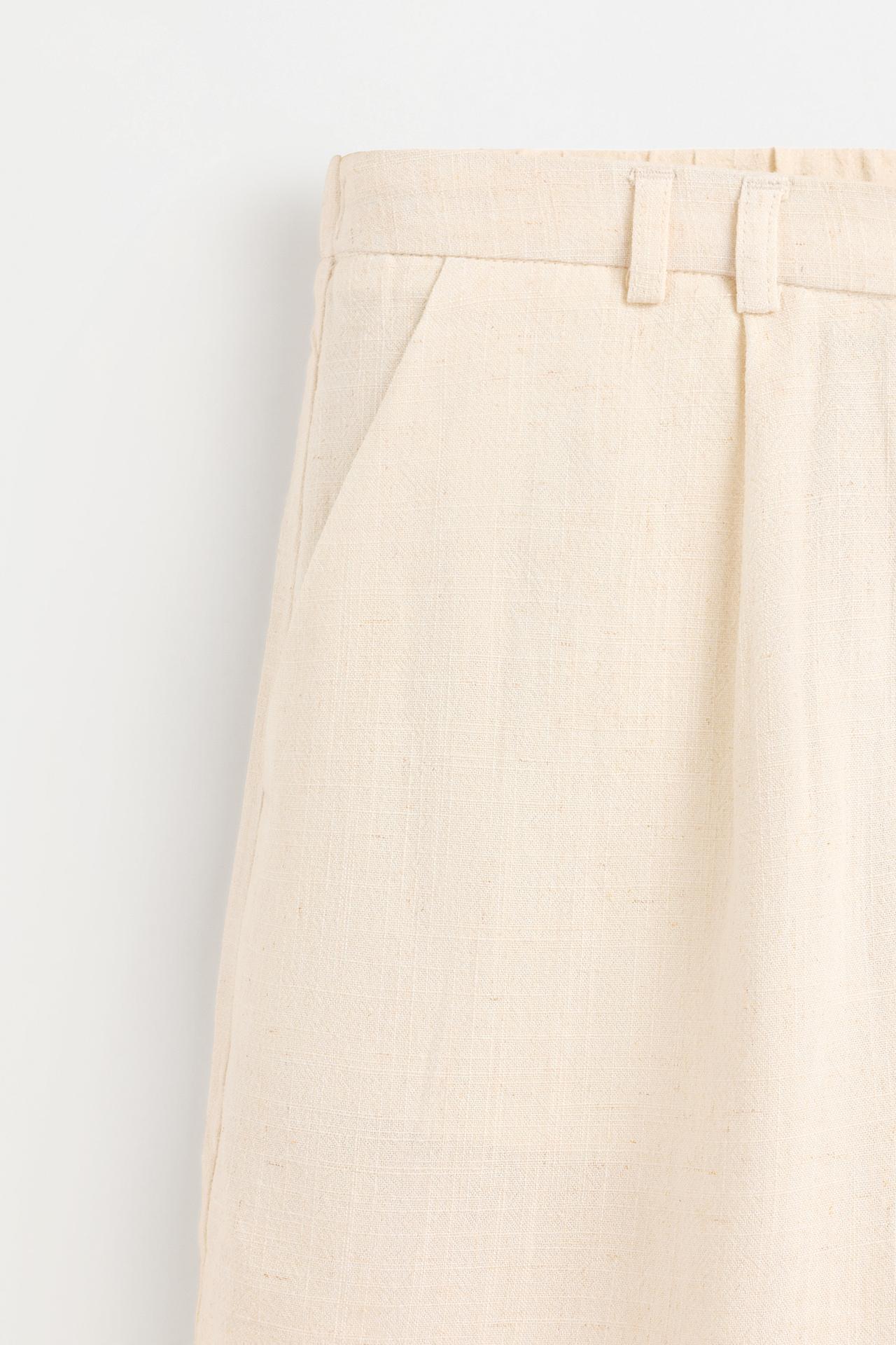 Rustic Bermuda shorts — BEIGE
