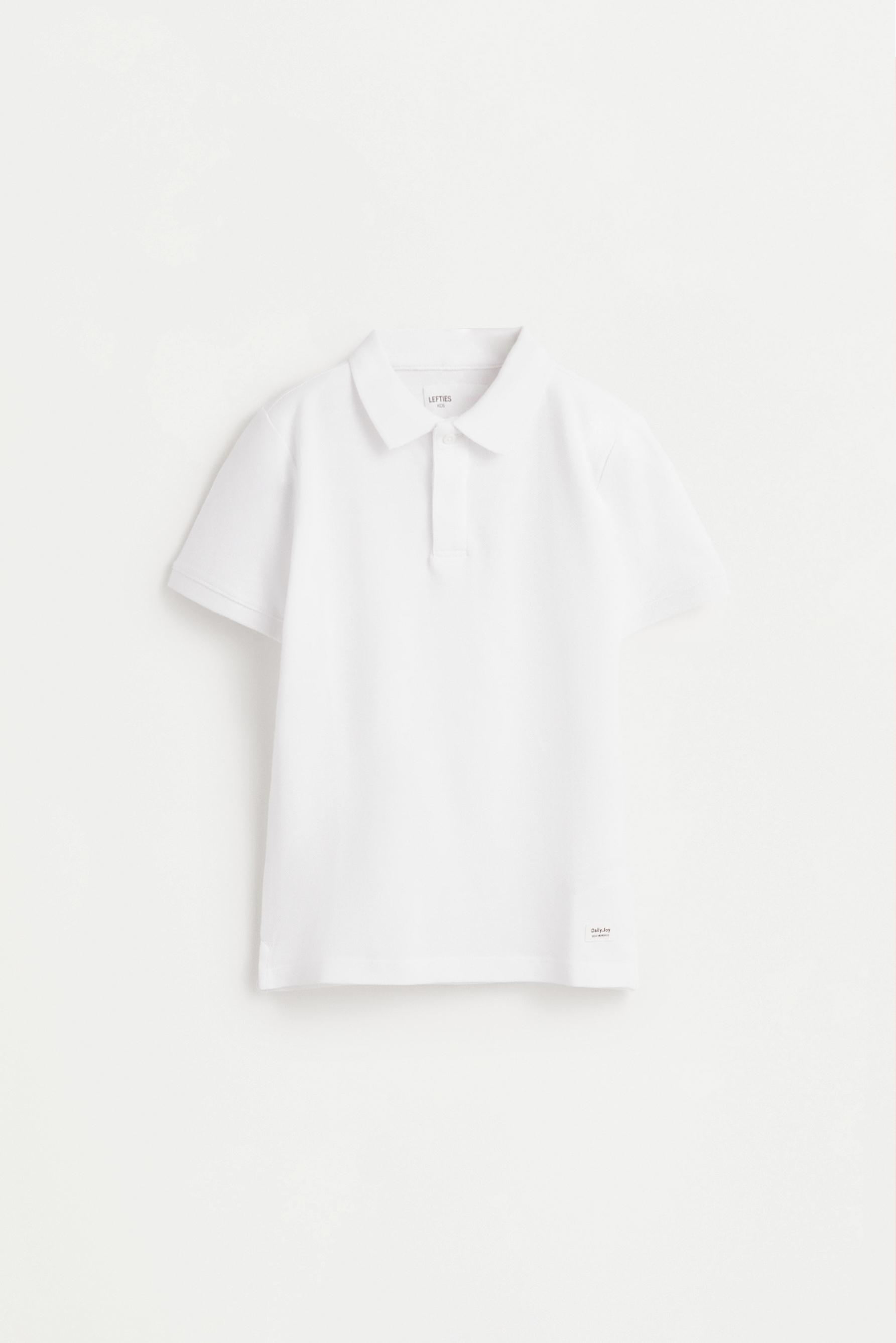 Basic polo shirt — OFF WHITE