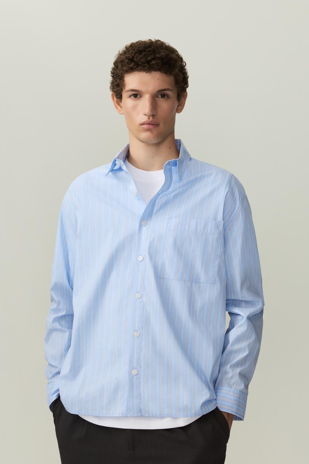Camisa popelín rayas