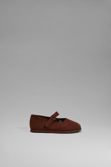 Barefoot Mary Janes — BROWN 1