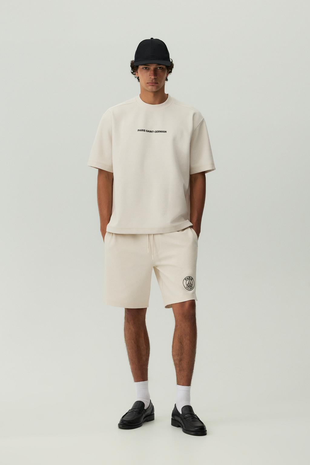 Paris Saint-Germain x Lefties interlock Bermuda shorts