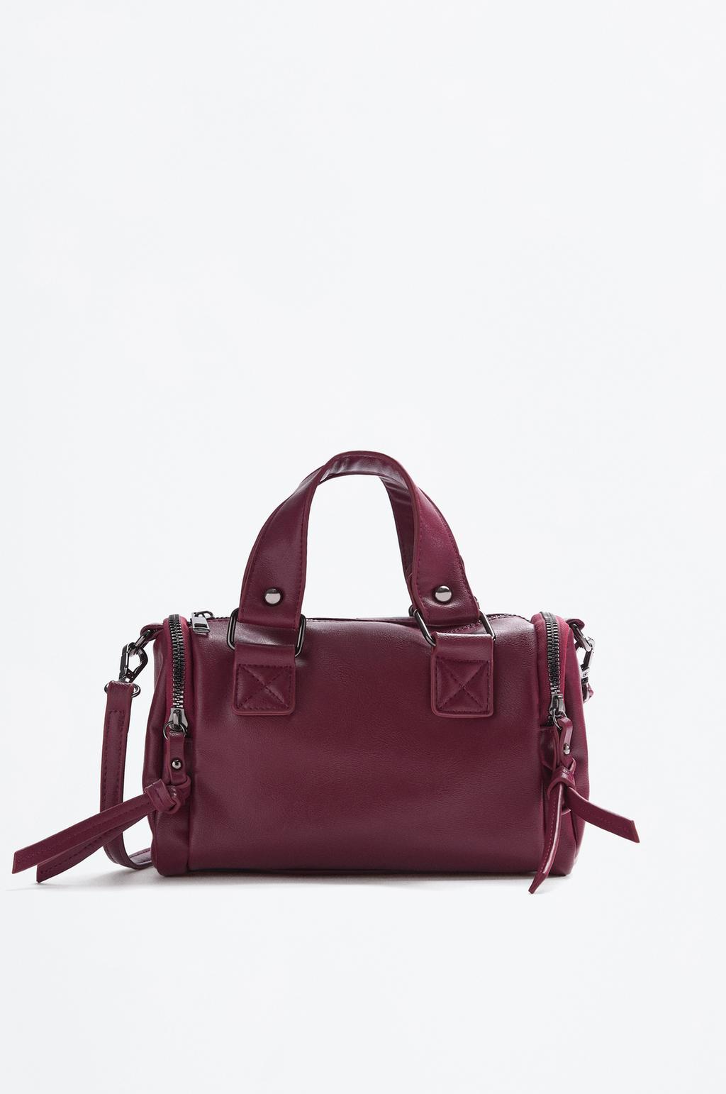 Mini rock bowling crossbody bag