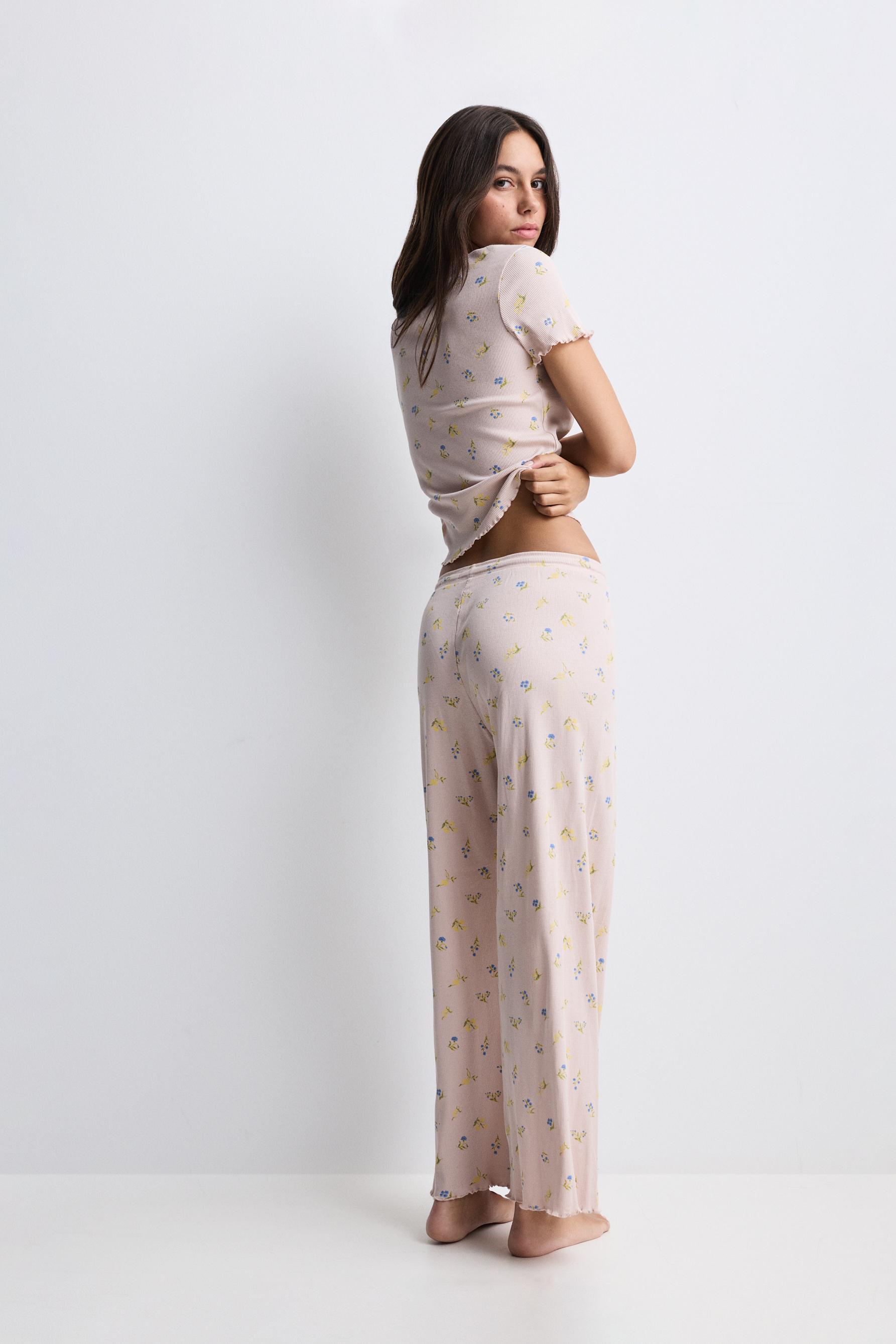 Printed pyjamas — PASTEL PINK