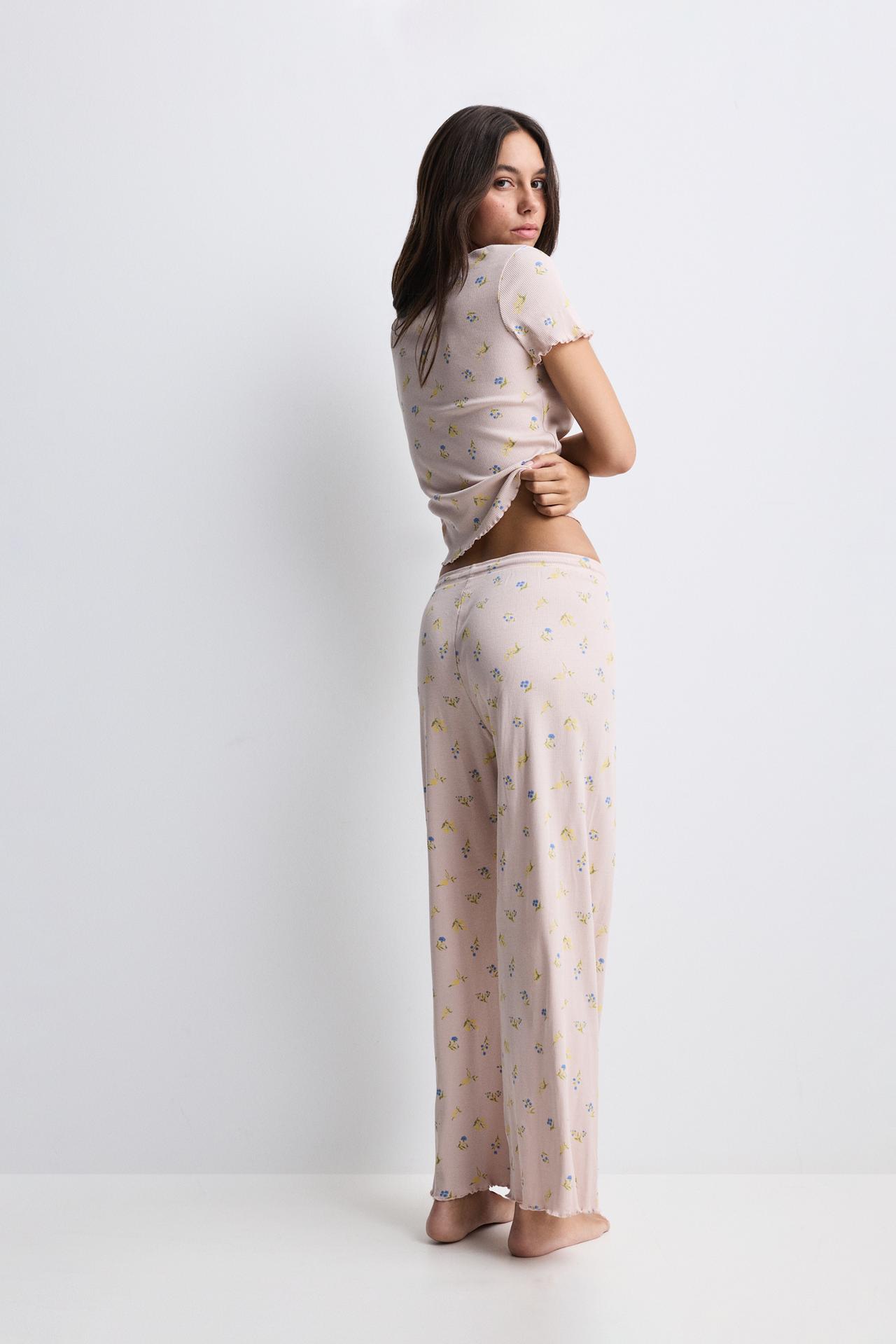 Printed pyjamas — PASTEL PINK