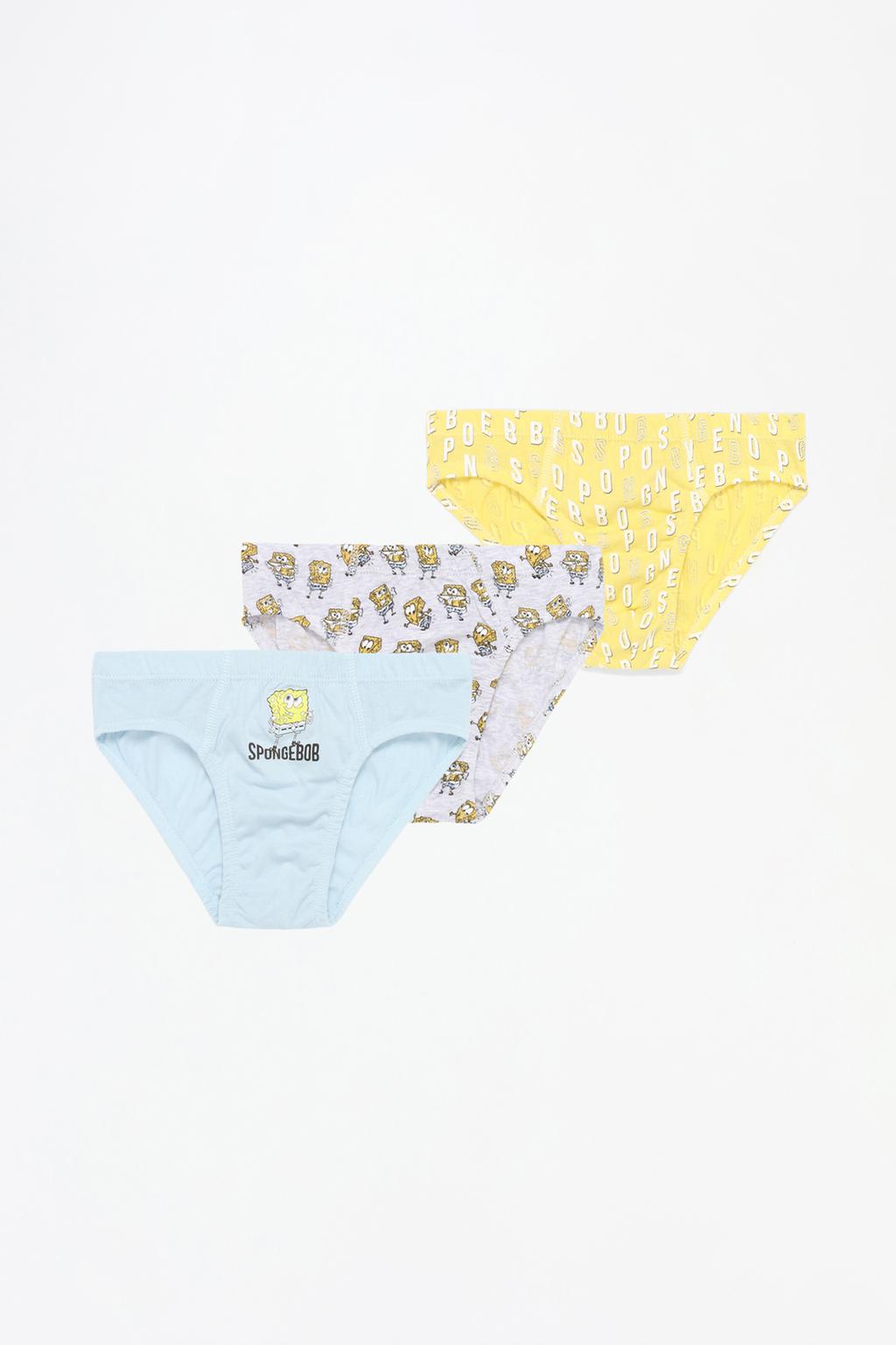 3-pack of SpongeBob ©Nickelodeon briefs