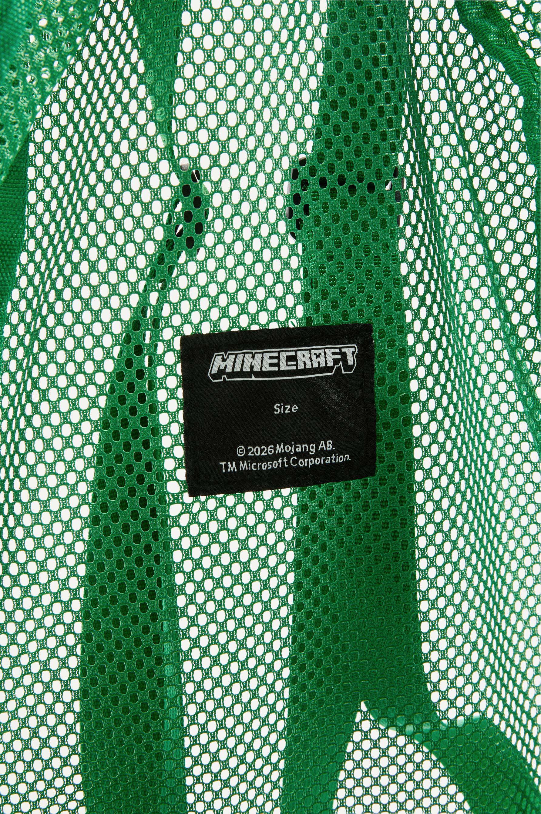 Minecraft net backpack — GREEN