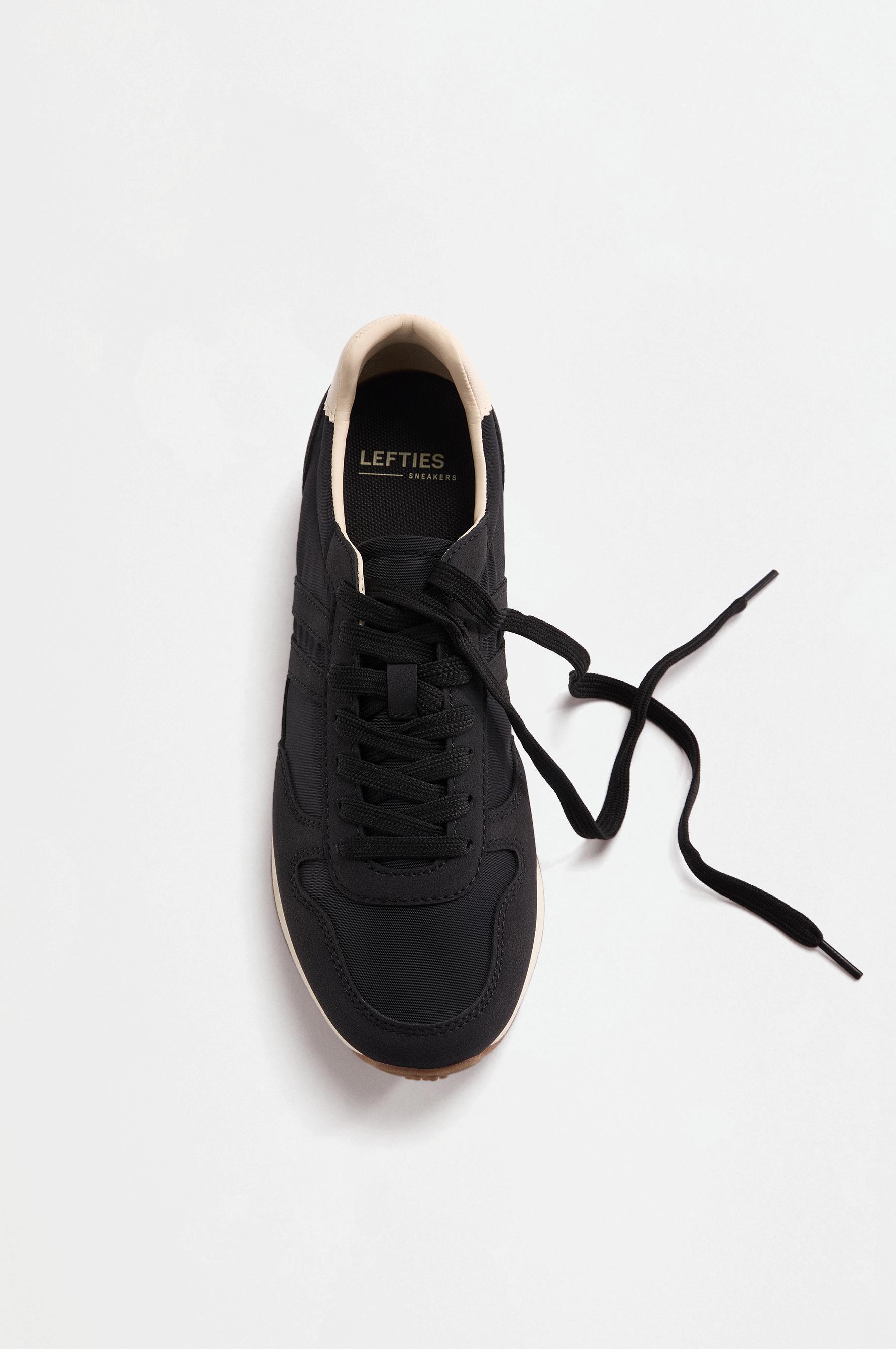 Minimalist sneakers — BLACK