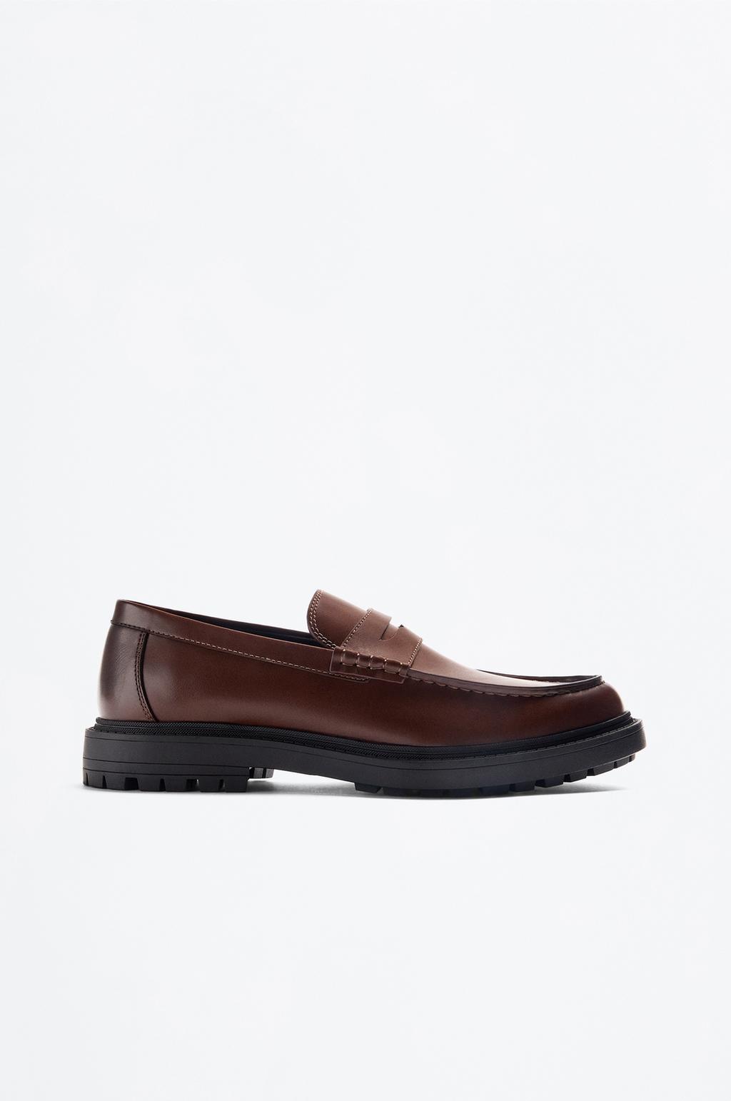 Track sole loafer