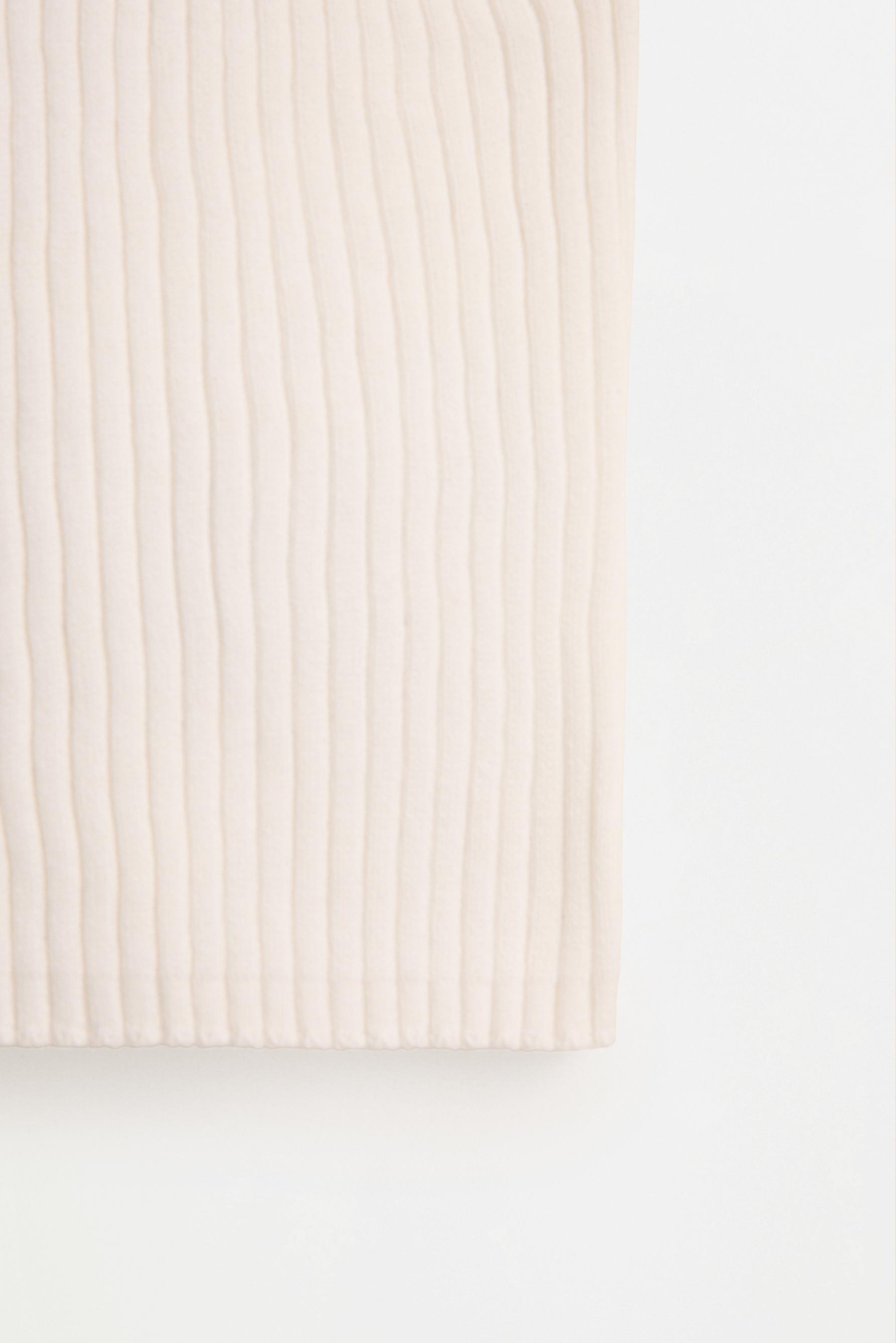 Knit halter top — OFF WHITE