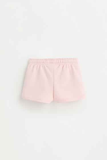Patch shorts — PALE PINK 2