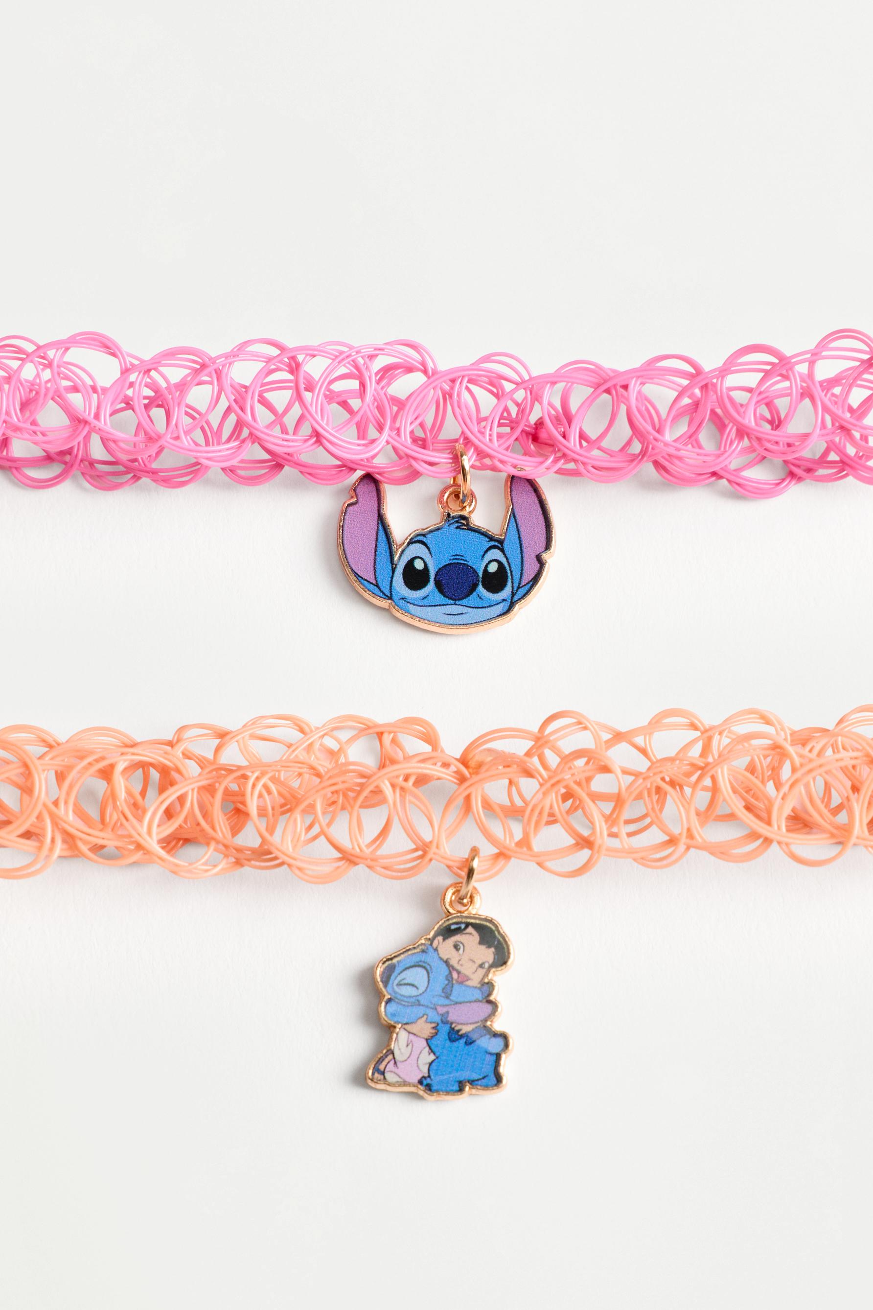 Stitch ©Disney chokers (2-pack) — ORANGE