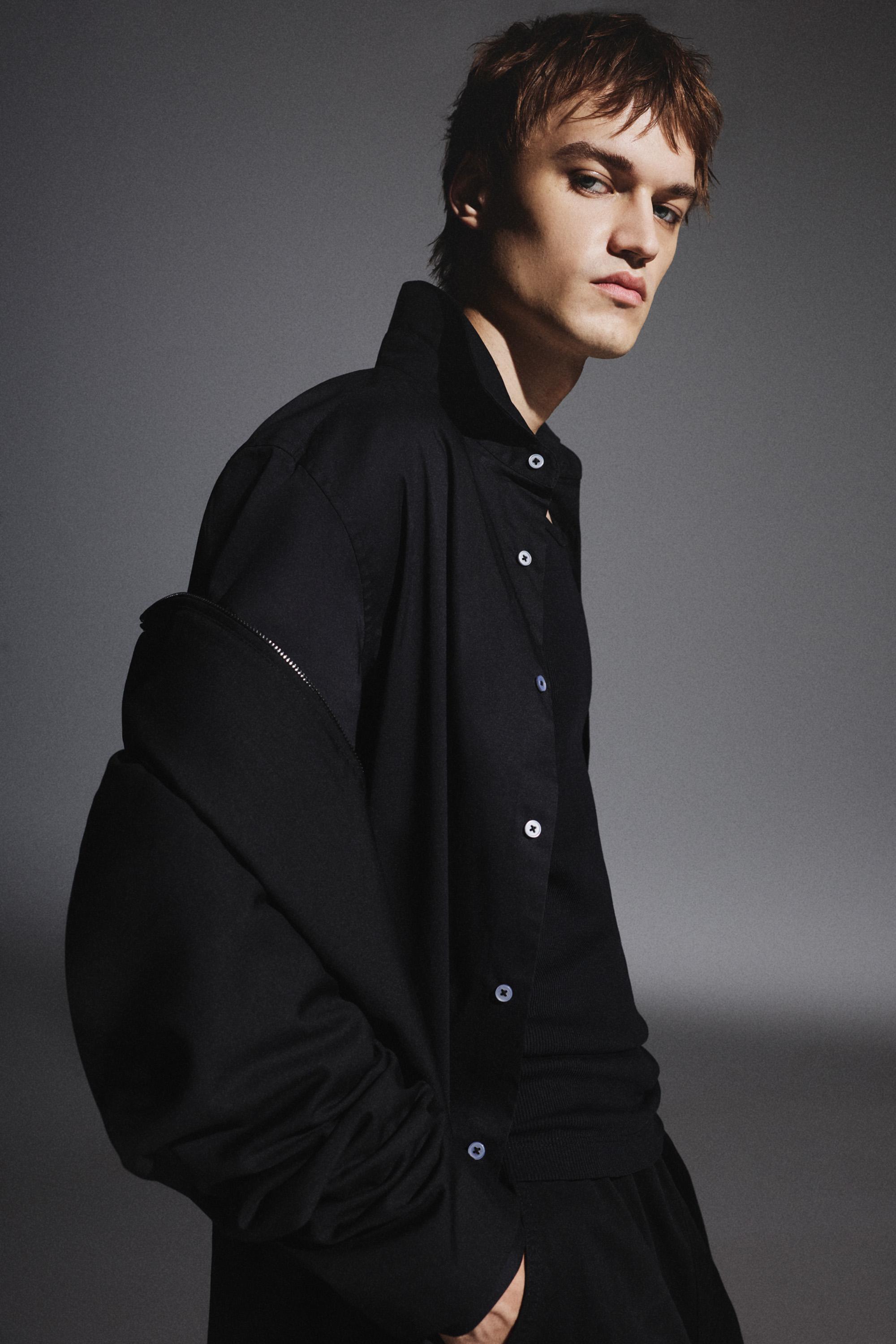 Basic shirt — BLACK