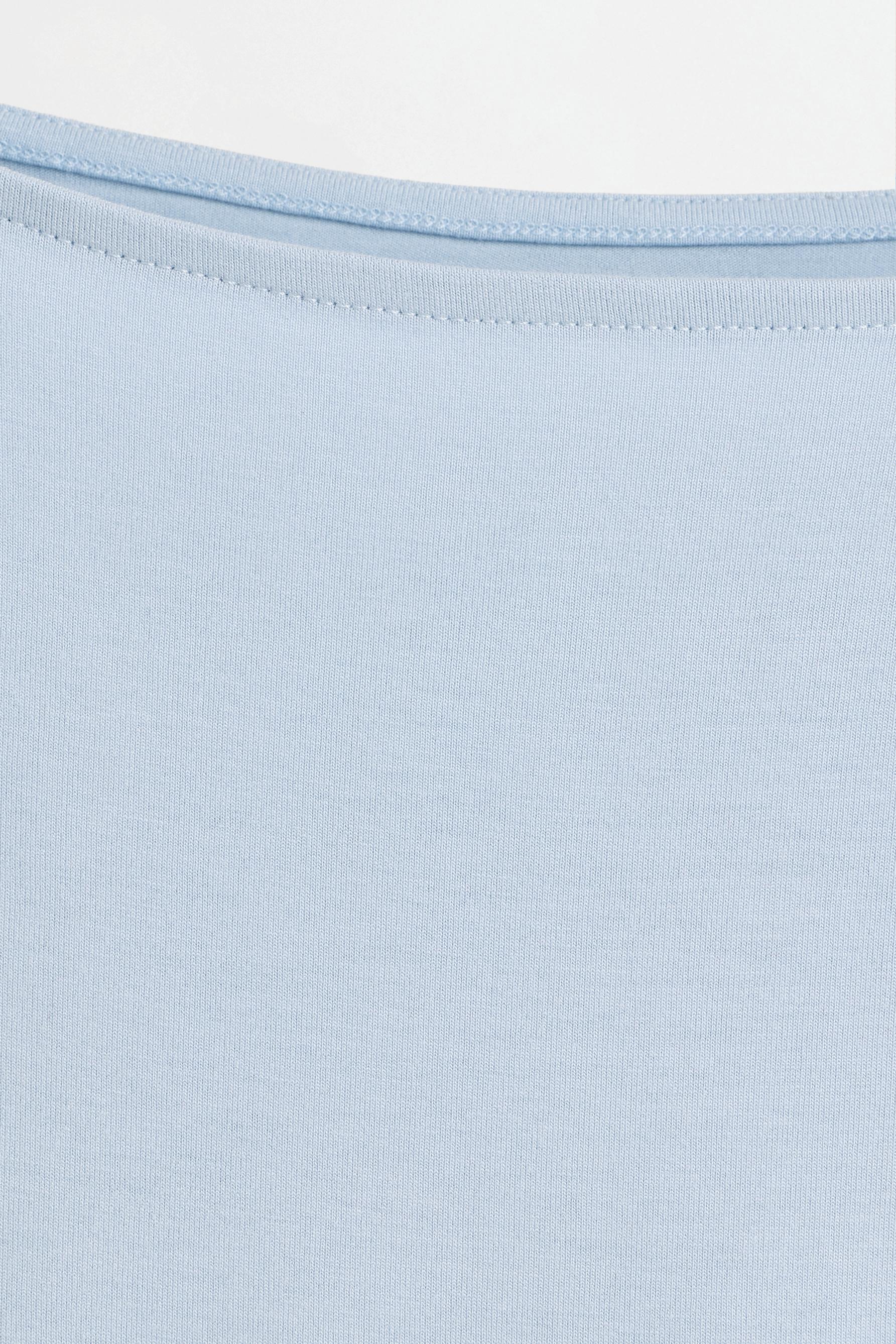 Batwing sleeve top — SKY BLUE