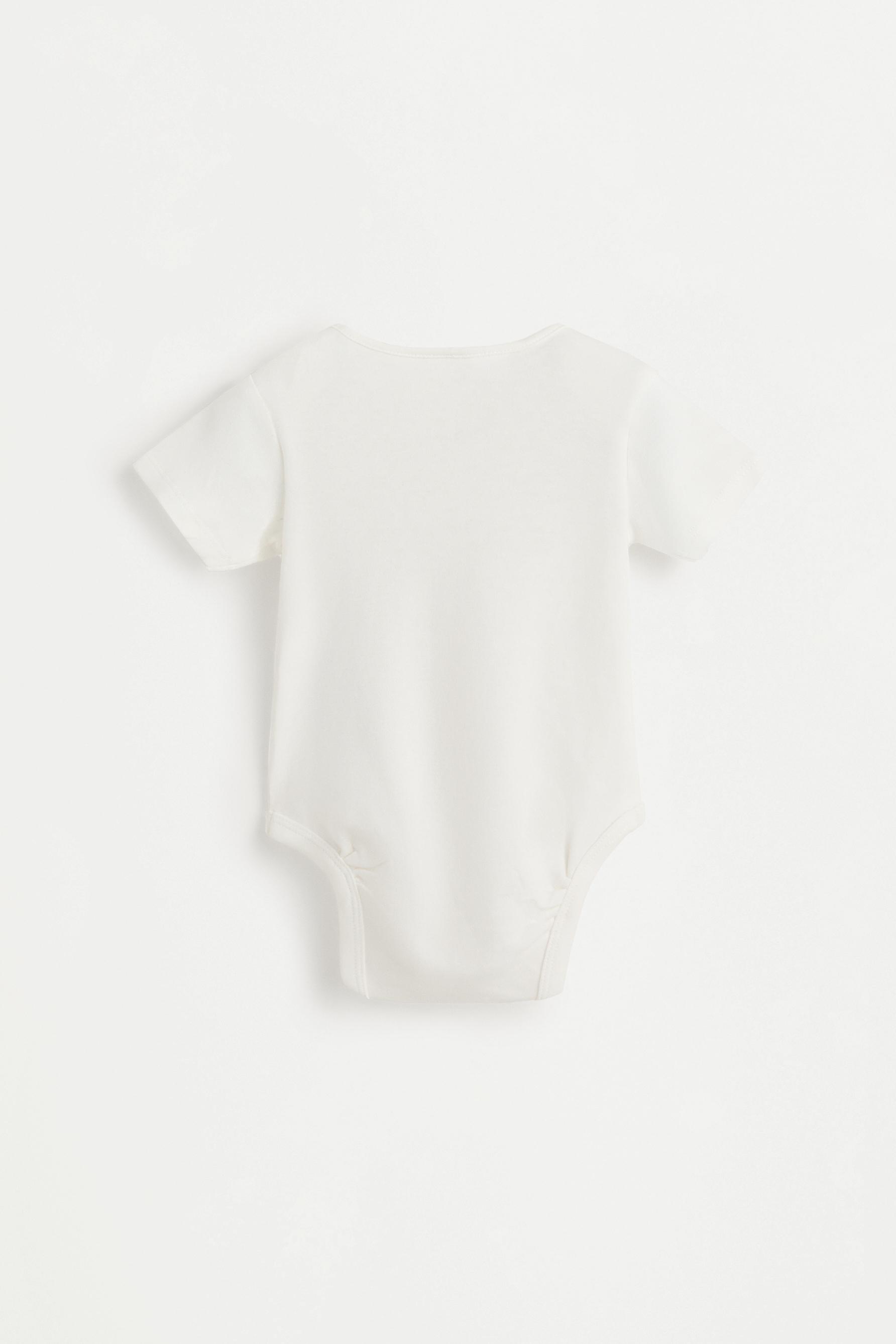 Plain bodysuits (Pack of 4) — PALE GREY