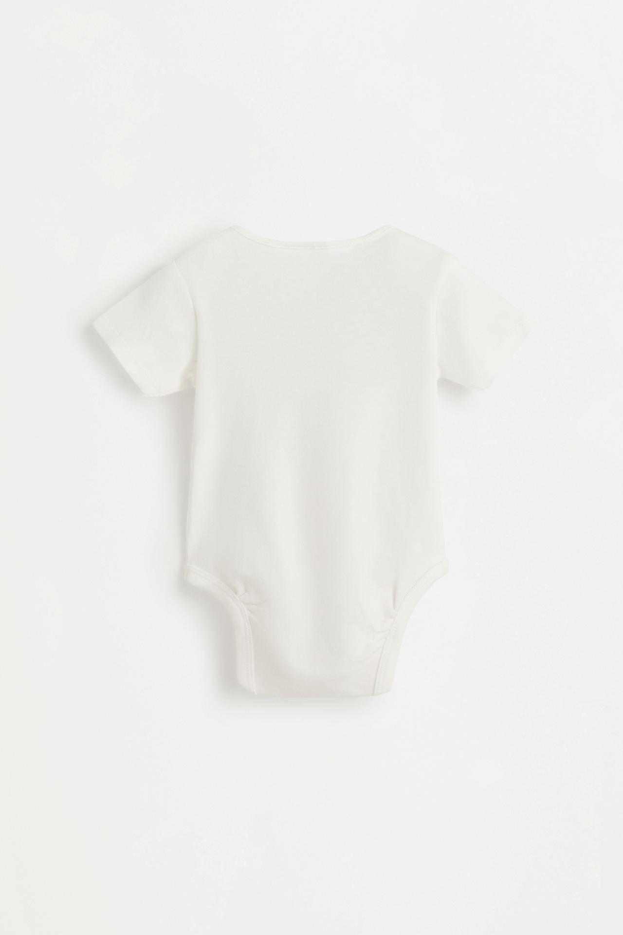 Plain bodysuits (Pack of 4) — PALE GREY