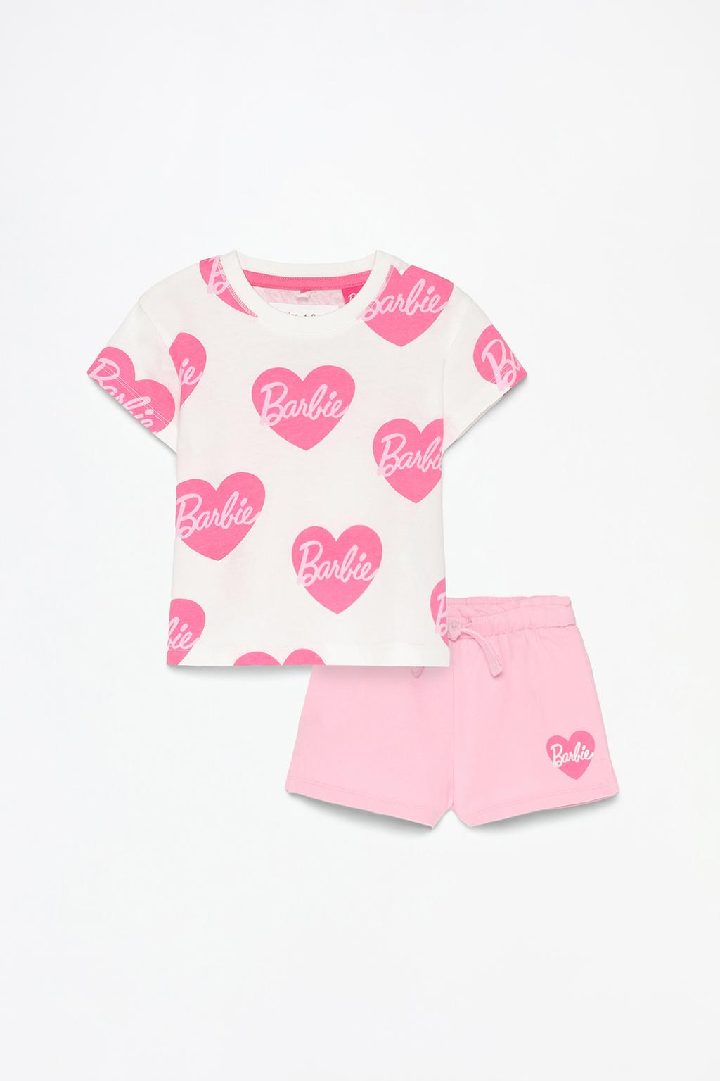 Conjunto Barbie™ camiseta y short