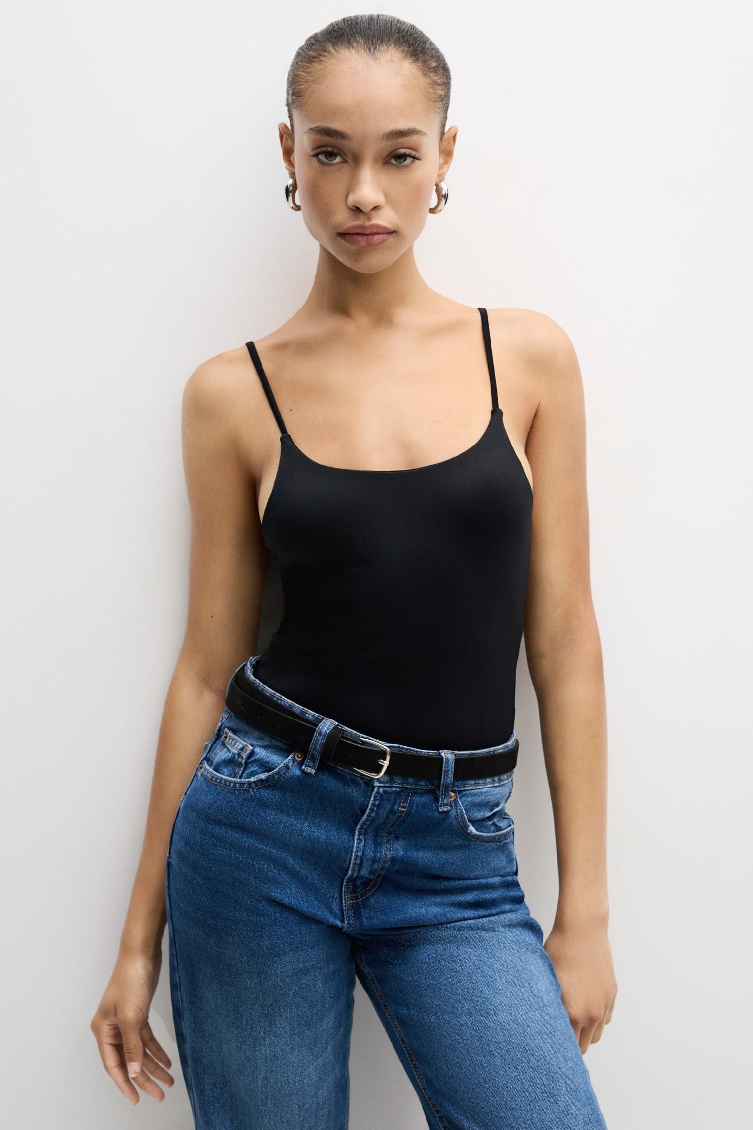 Camiseta tirantes poliamida