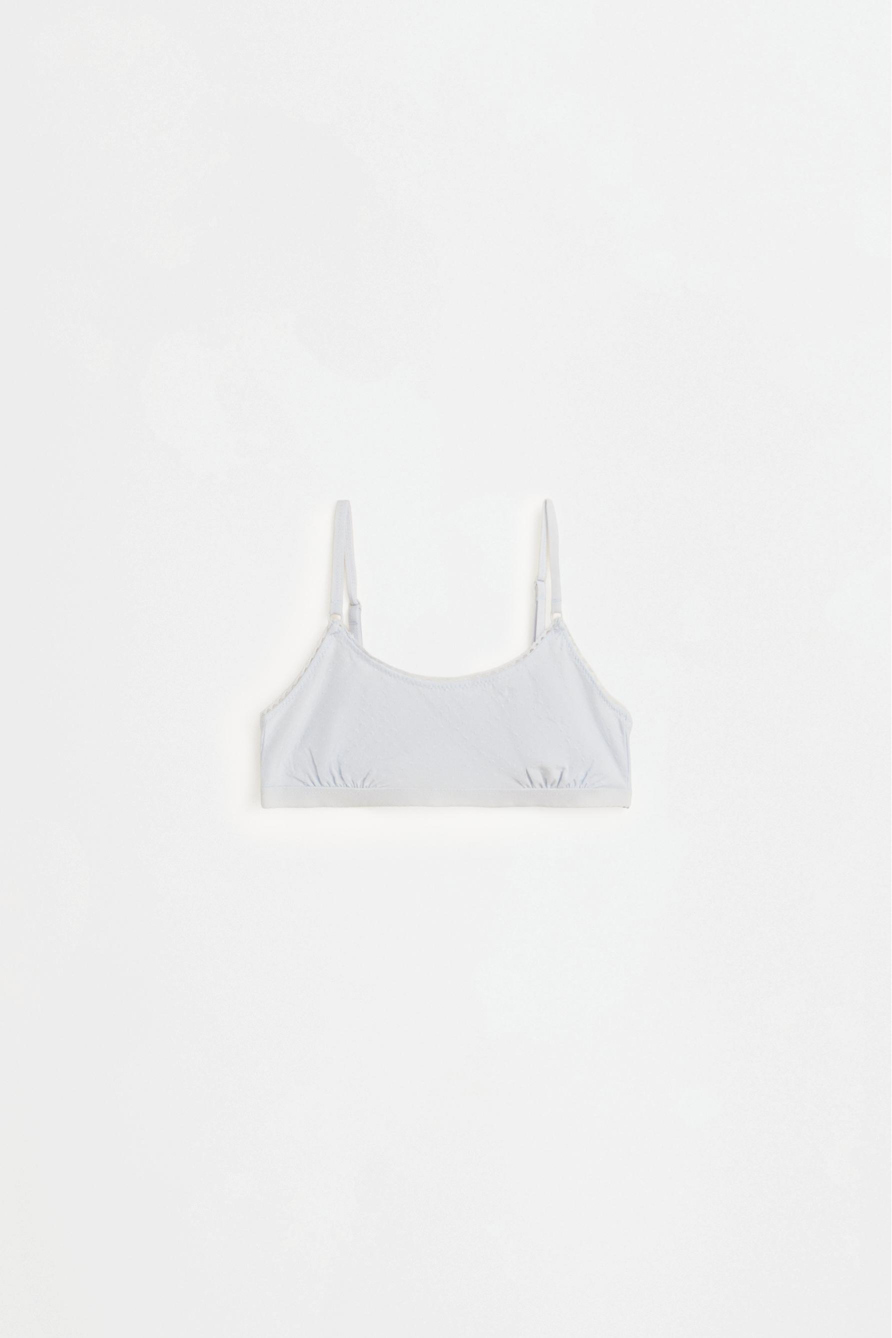 Dotted mesh tops (2-pack) — SKY BLUE
