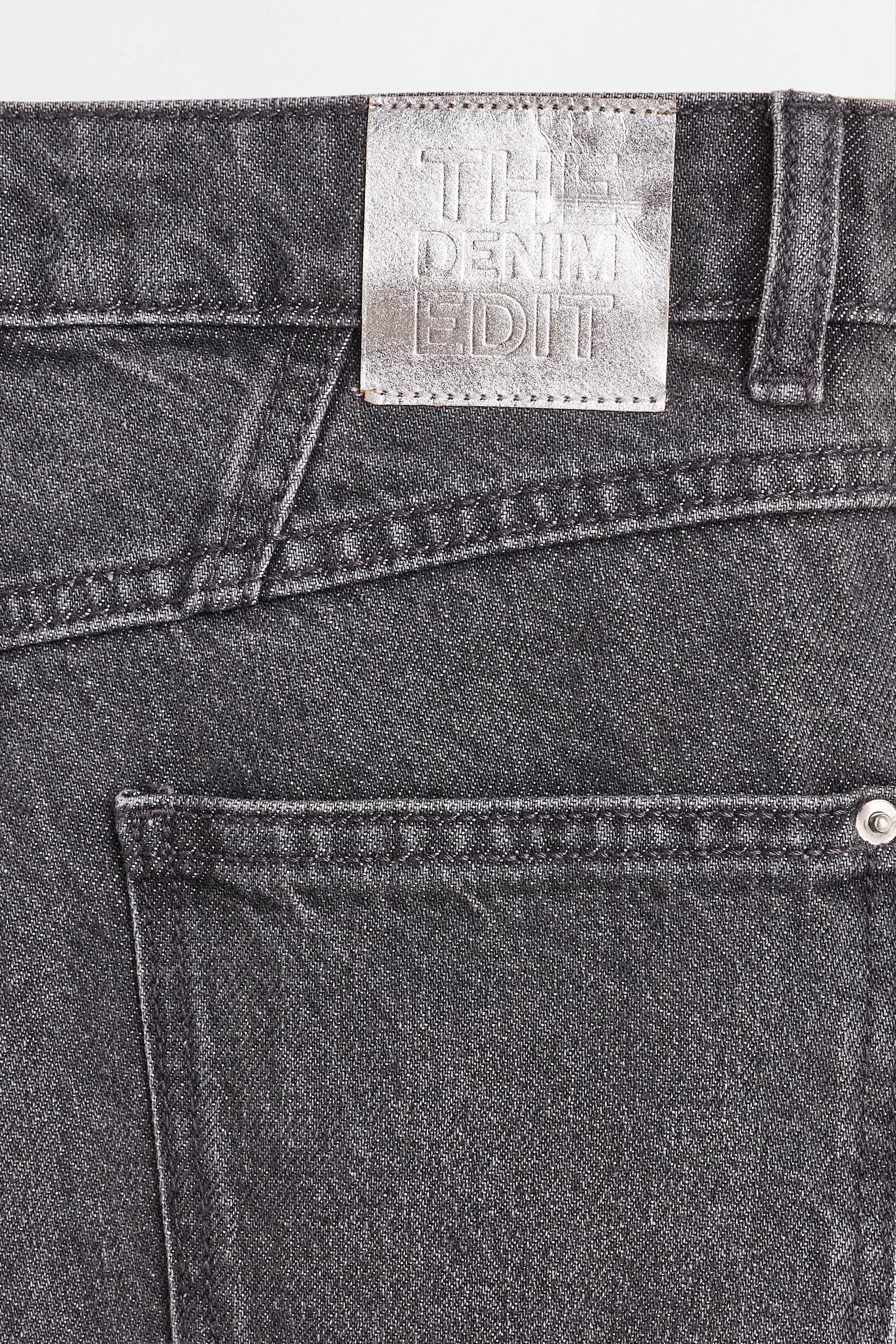 Wide-leg jeans — CHARCOAL