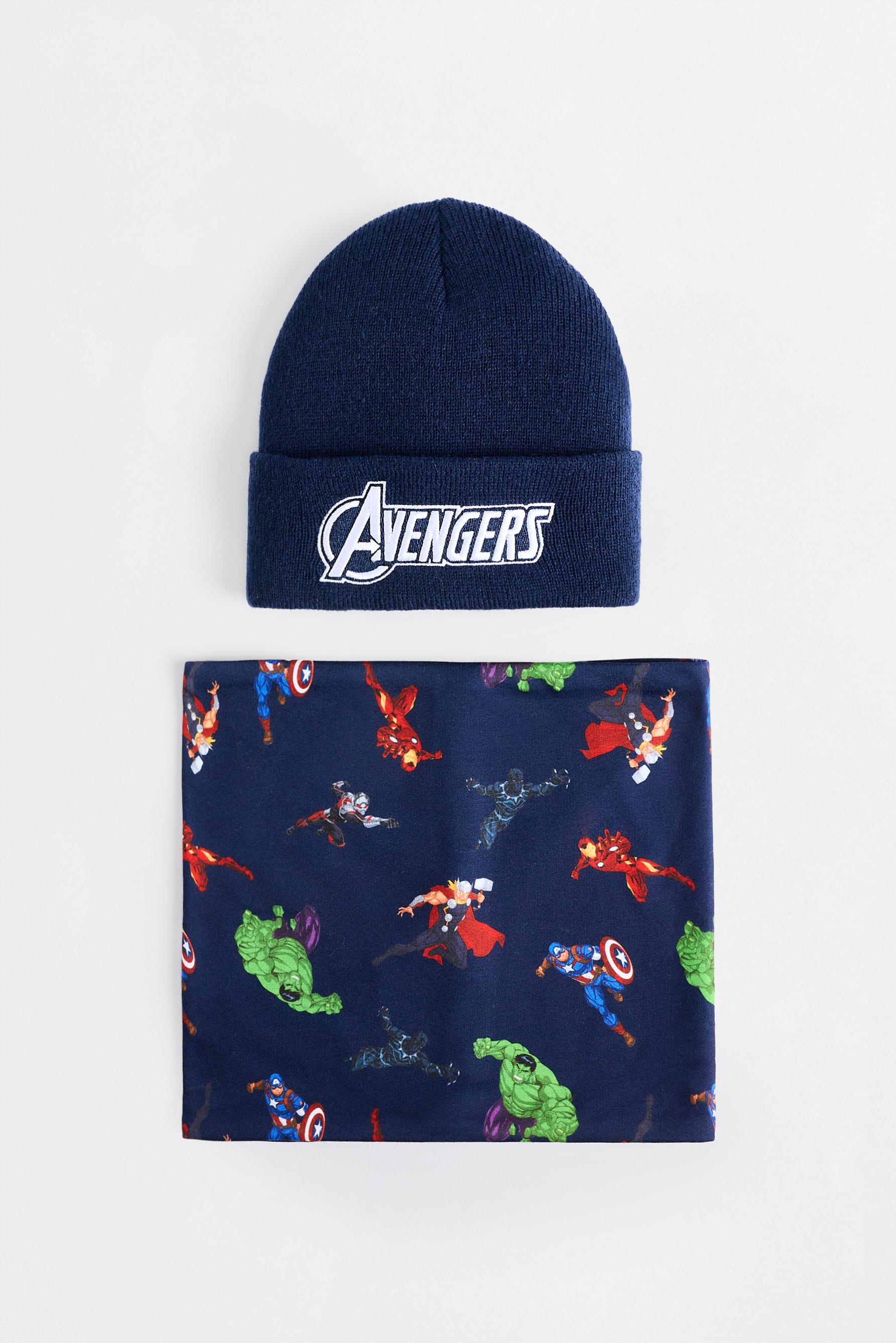 Set Los Vengadores ©Marvel gorro y cuello