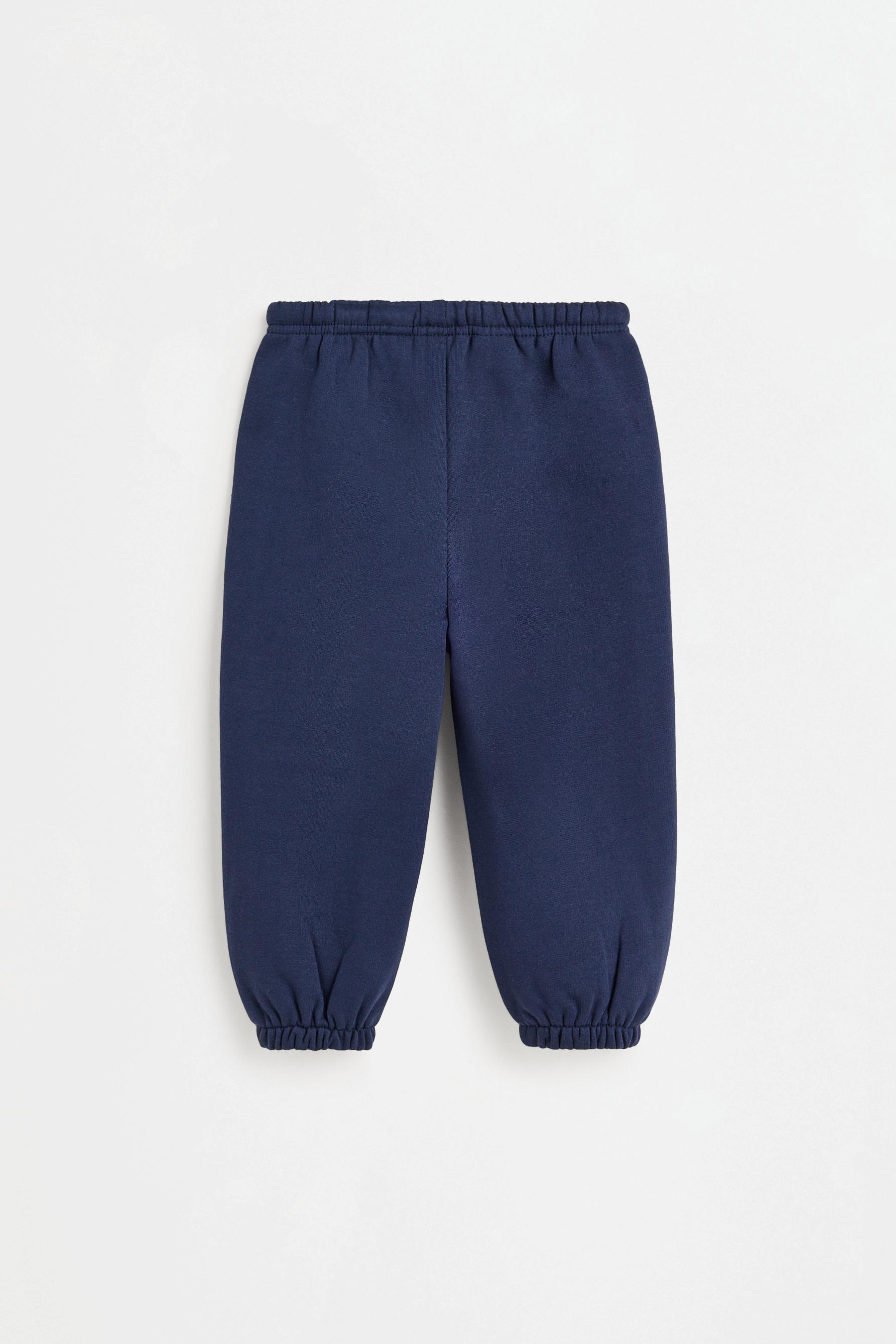 Pack of 2 printed relaxed joggers — OFF WHITE