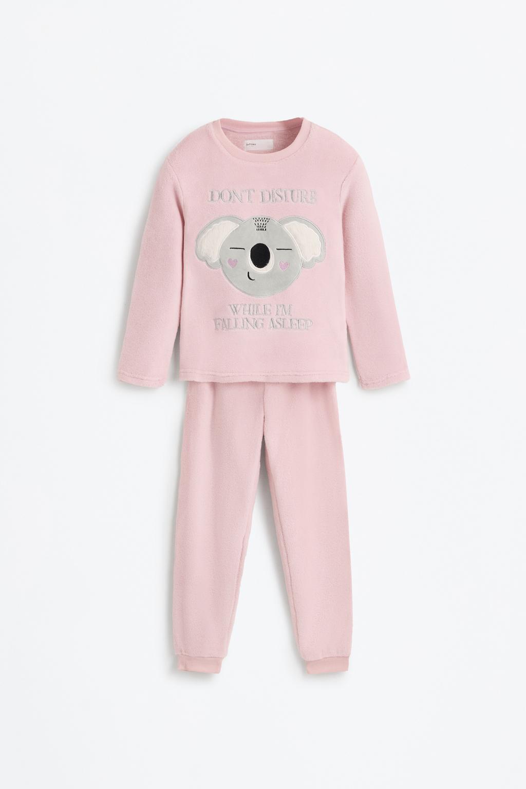 Fuzzy patch pyjamas