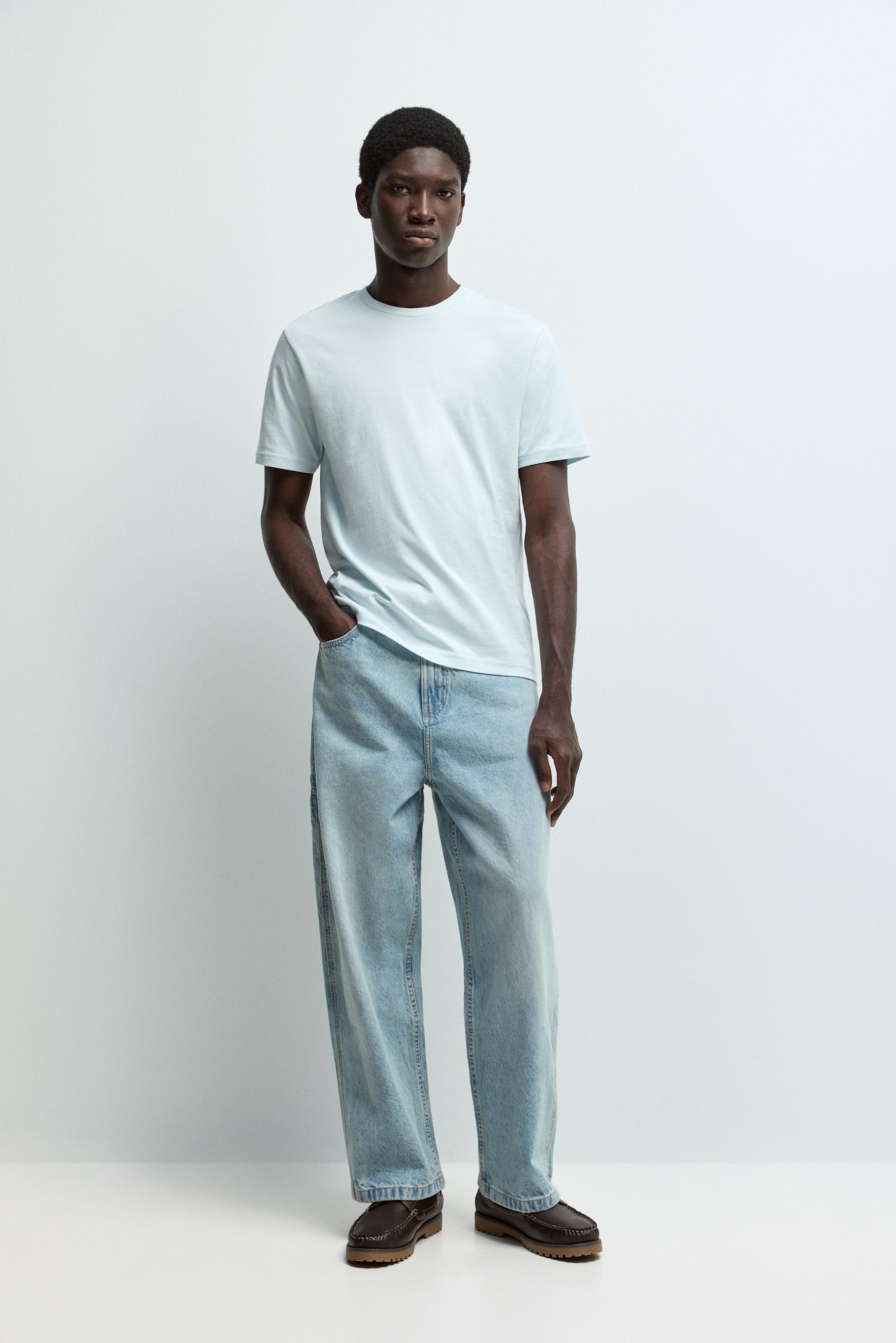 Basic T-shirt — FADED NAVY
