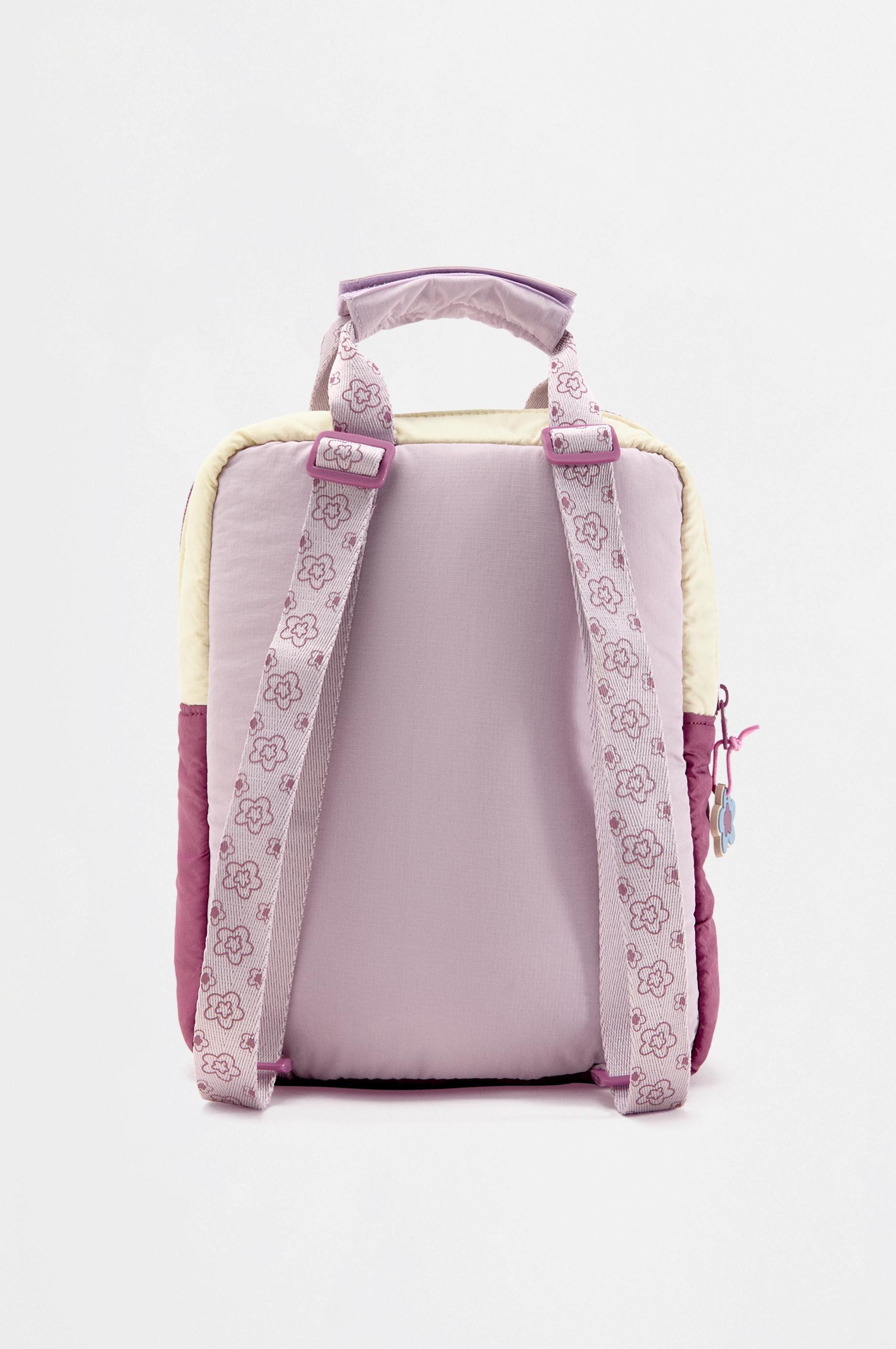 Lilo & Stitch ©Disney floral detail backpack — MAUVE