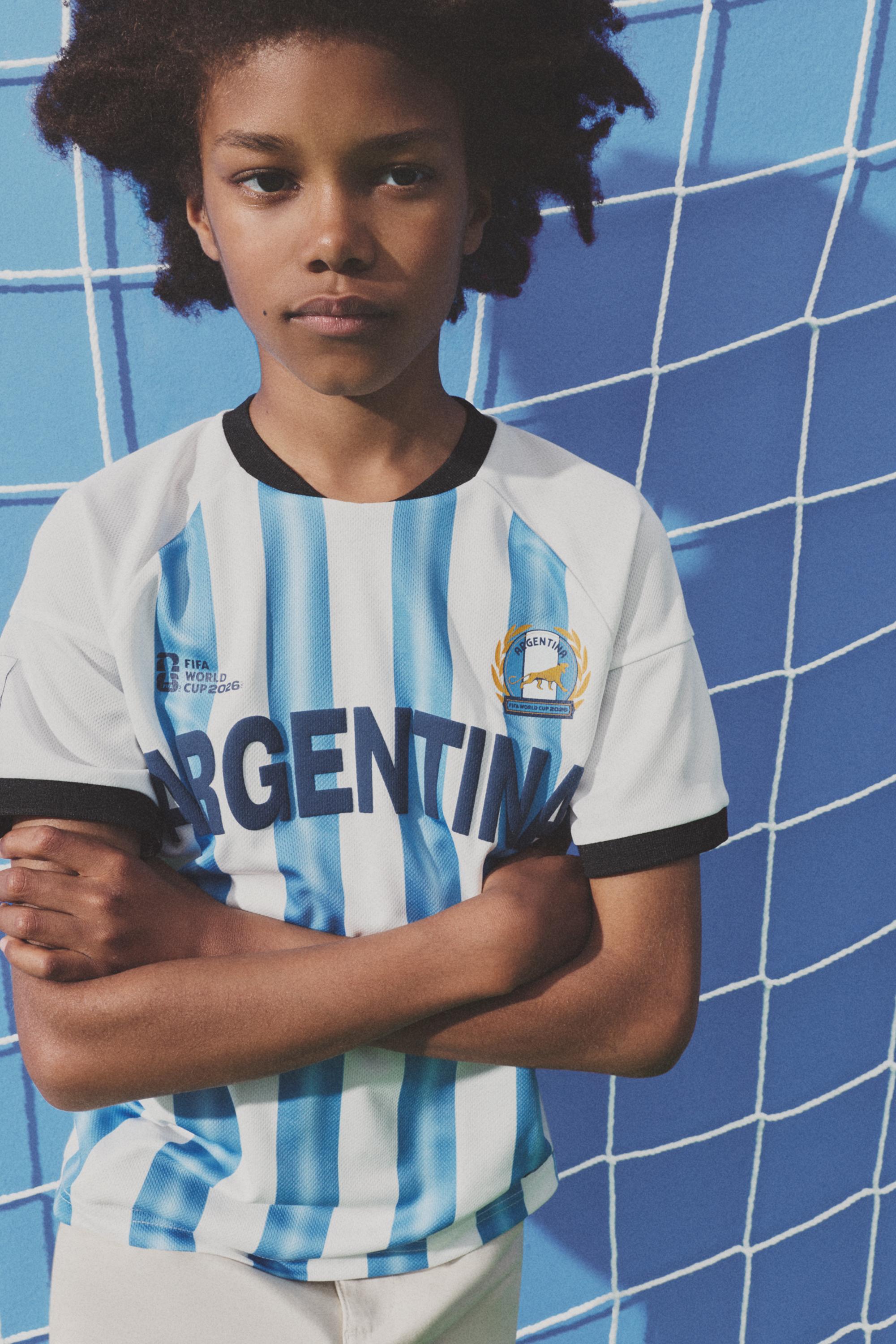Kids | Argentina FIFA World Cup 2026 Licensed T-Shirt — BLUE
