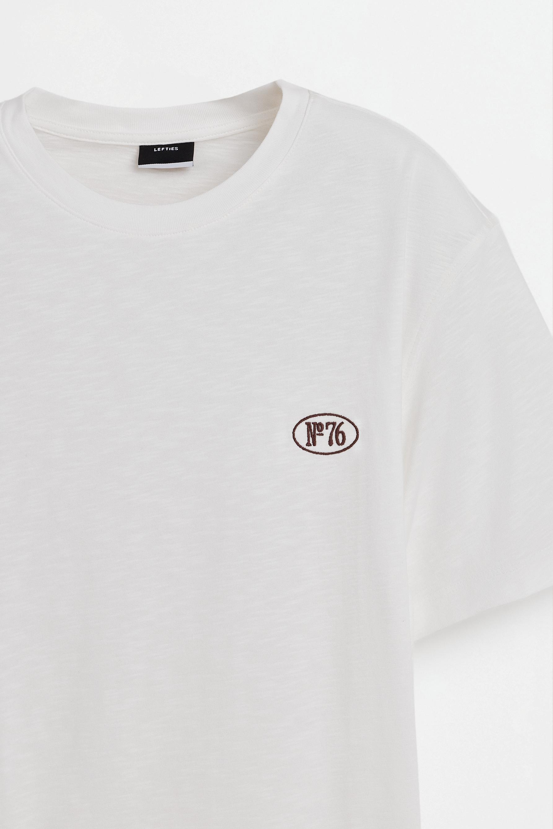 Embroidered T-shirt — BUTTER