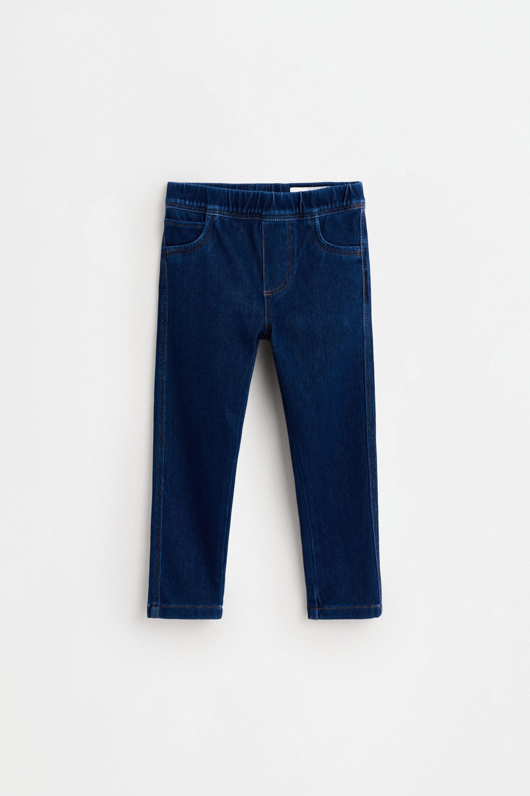 Denim leggings — DARK BLUE