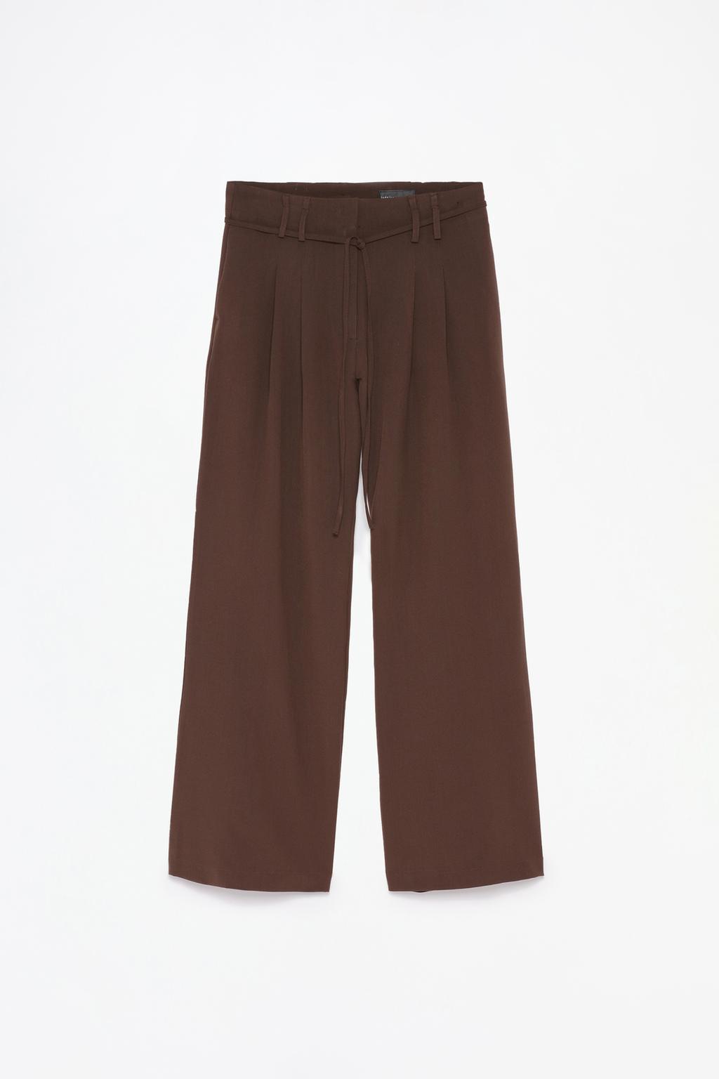 Wide-leg trousers