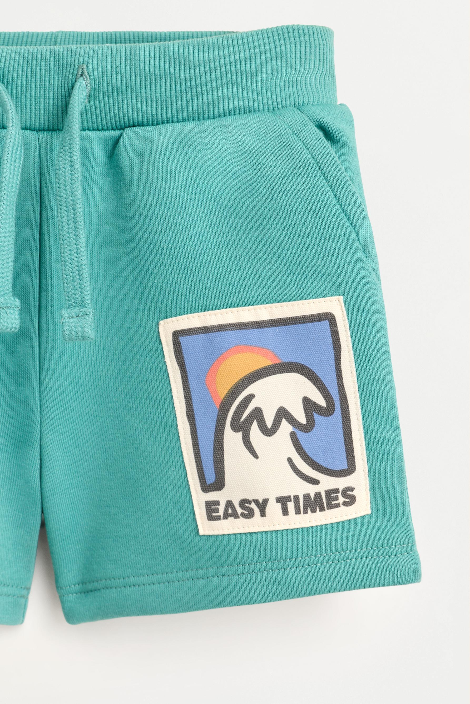 Printed Bermuda shorts — EMERALD