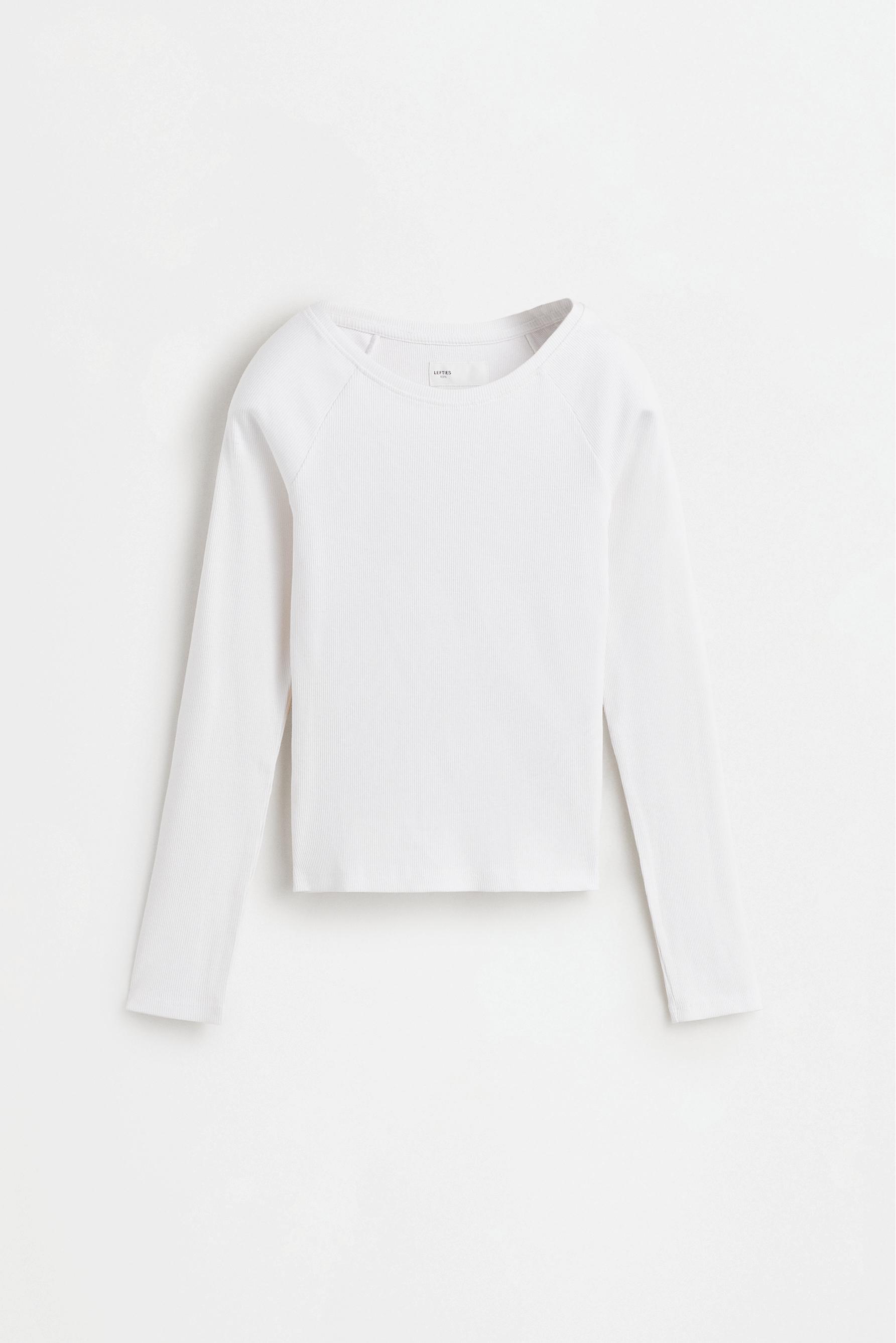 Camiseta básica rib
