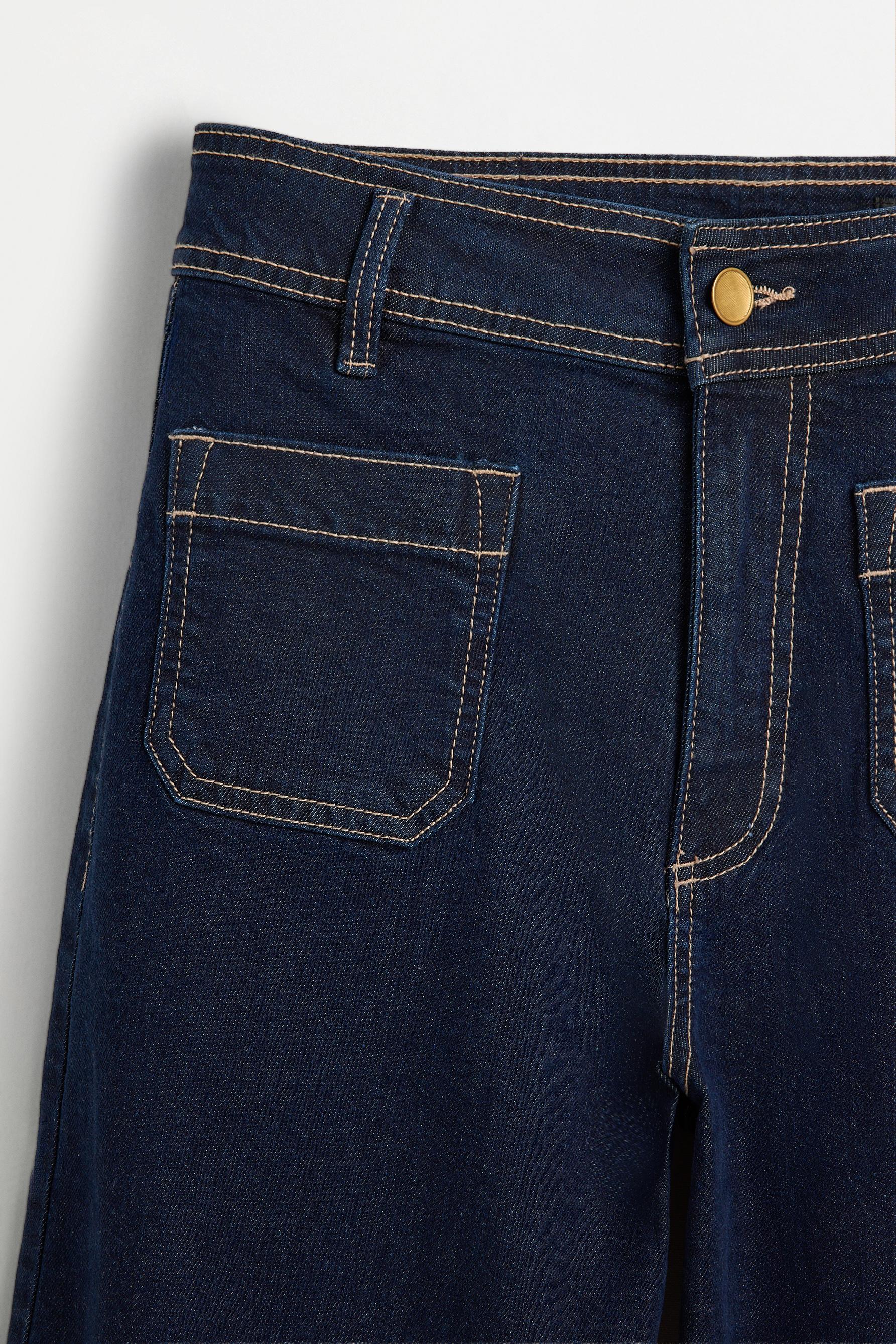 Stretch pocket jeans — DARK INDIGO