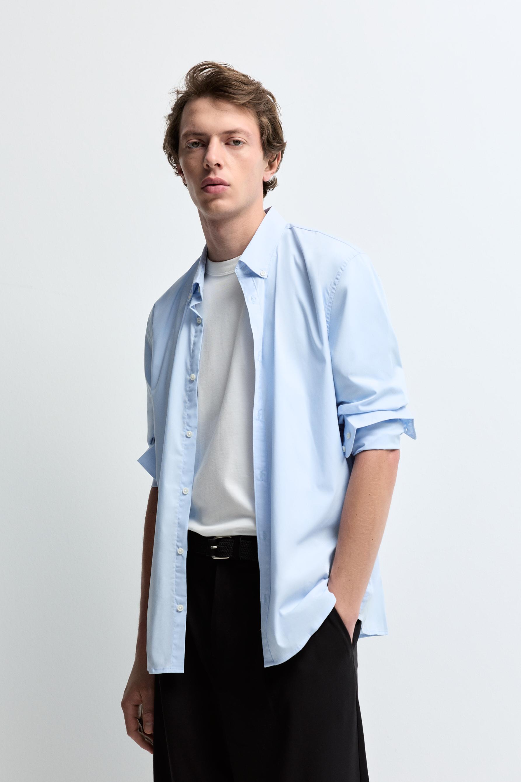 Basic shirt — SKY BLUE