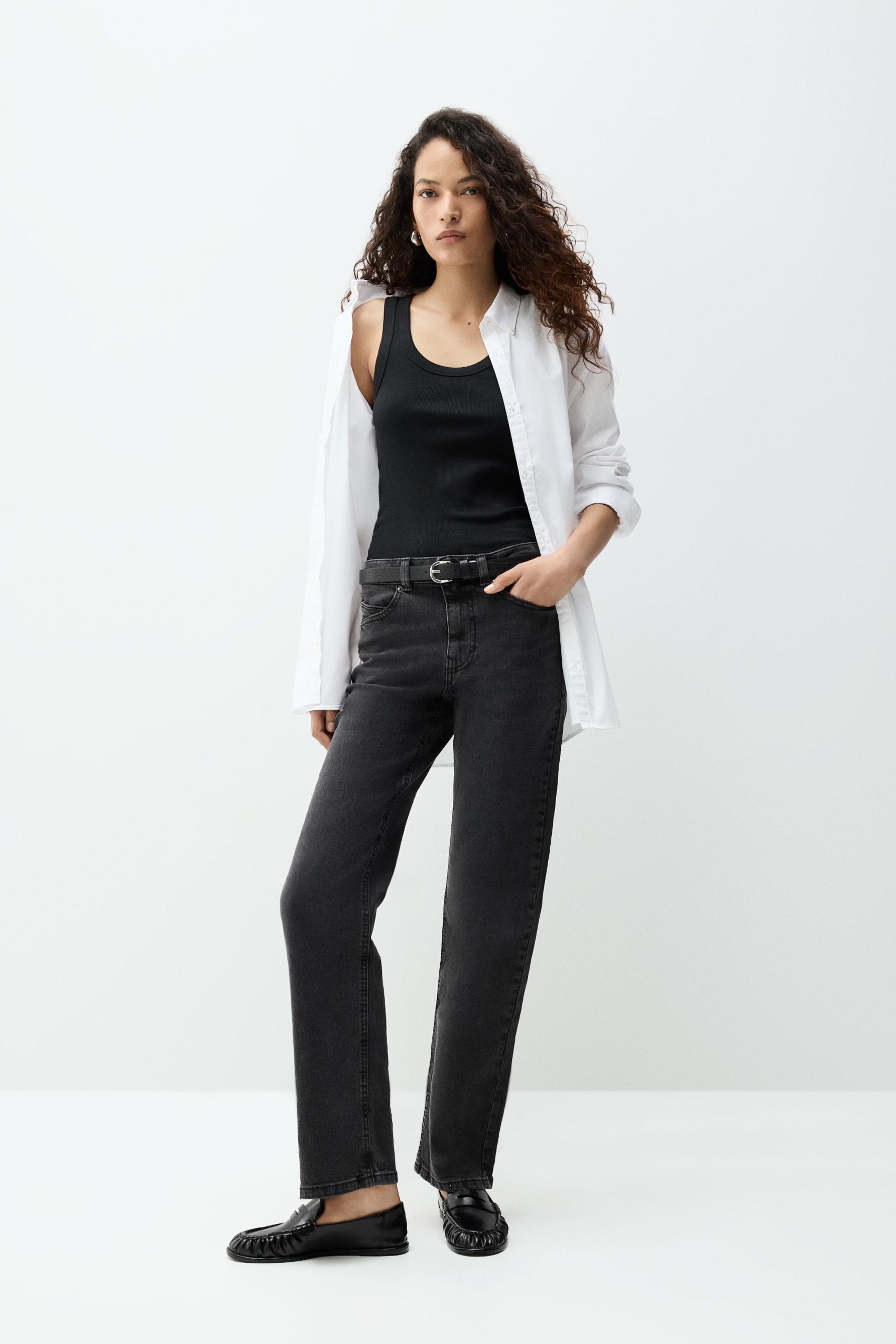 Racerback top — BLACK