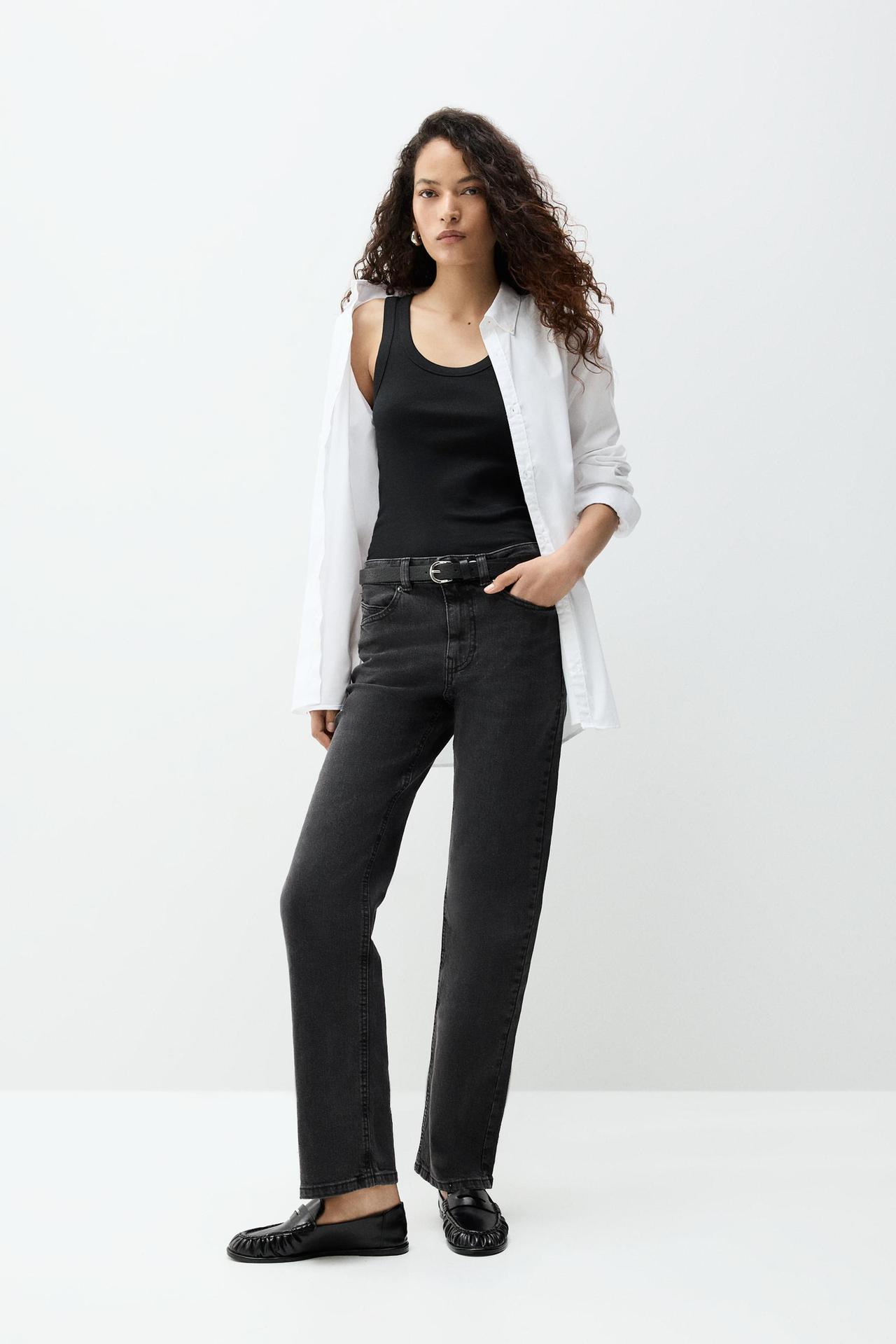 Racerback top — BLACK