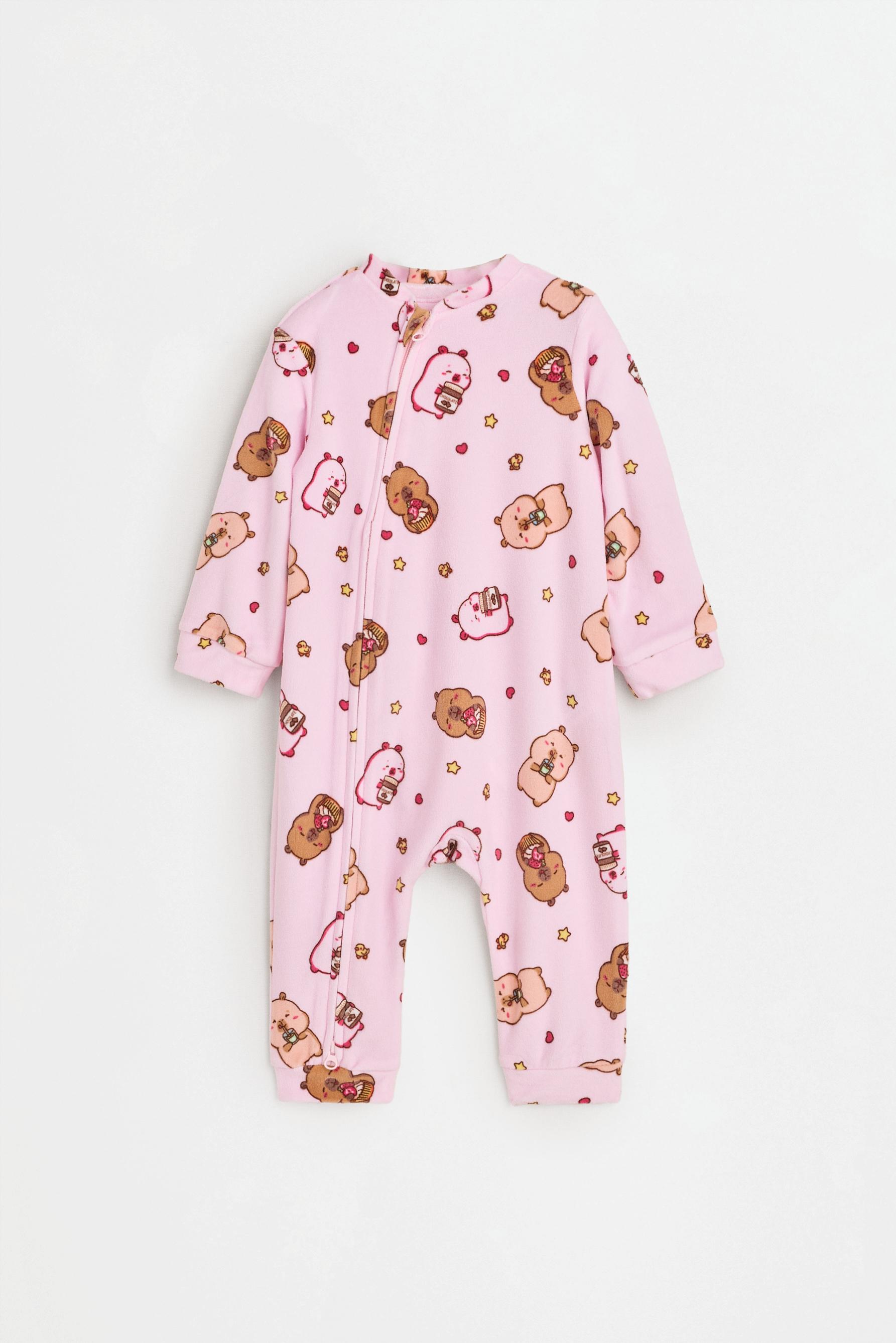 Pijama Capybara CAPYFUN© aterciopelado entero
